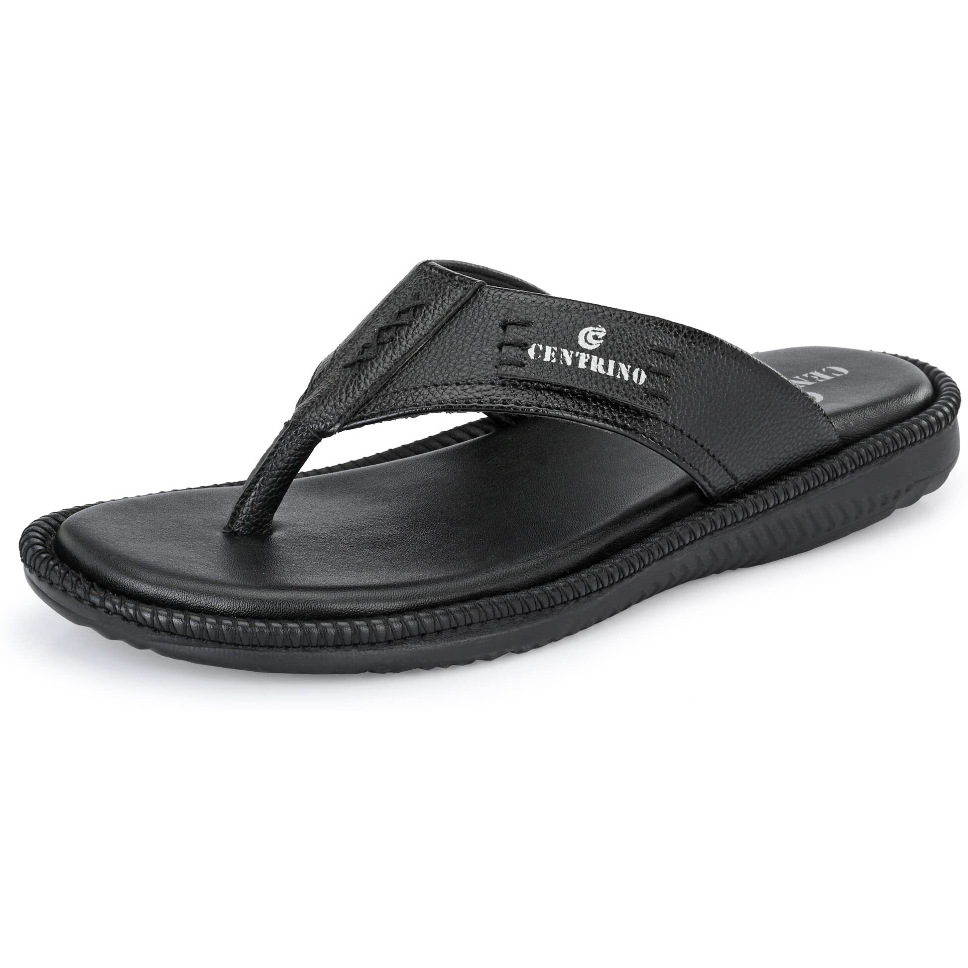 Centrino Mens 8201 Black Slippers_9 UK (8201-1)