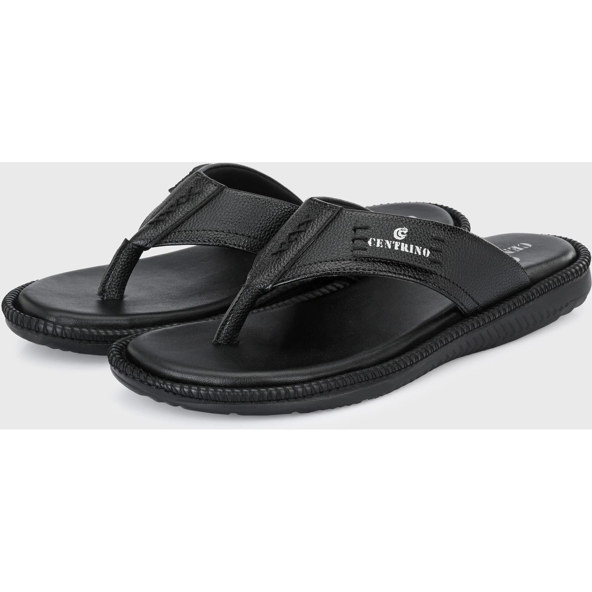 Centrino Mens 8201 Black Slippers_9 UK (8201-1)