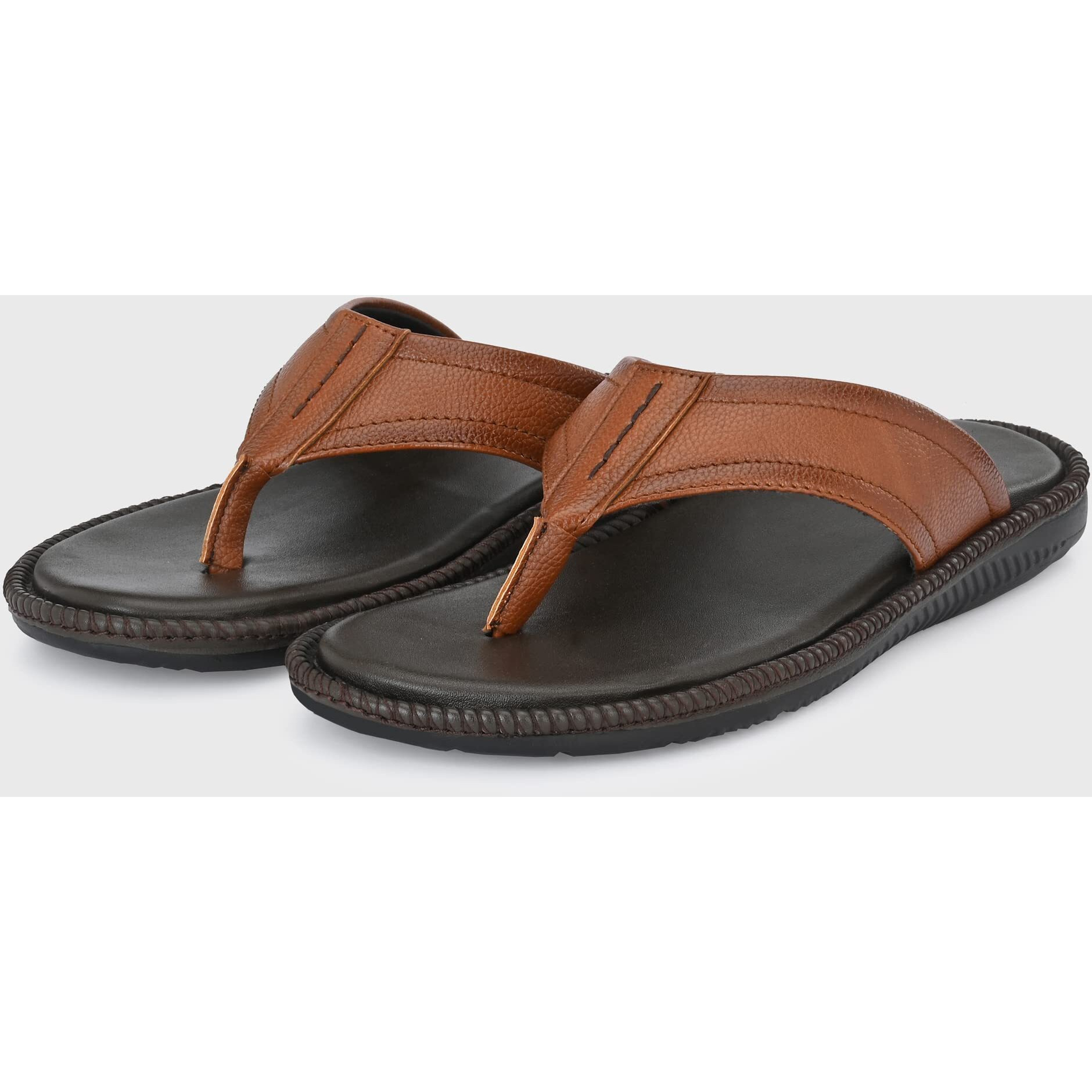 Centrino Mens 8202 Tan Slippers_9 UK (8202-3)