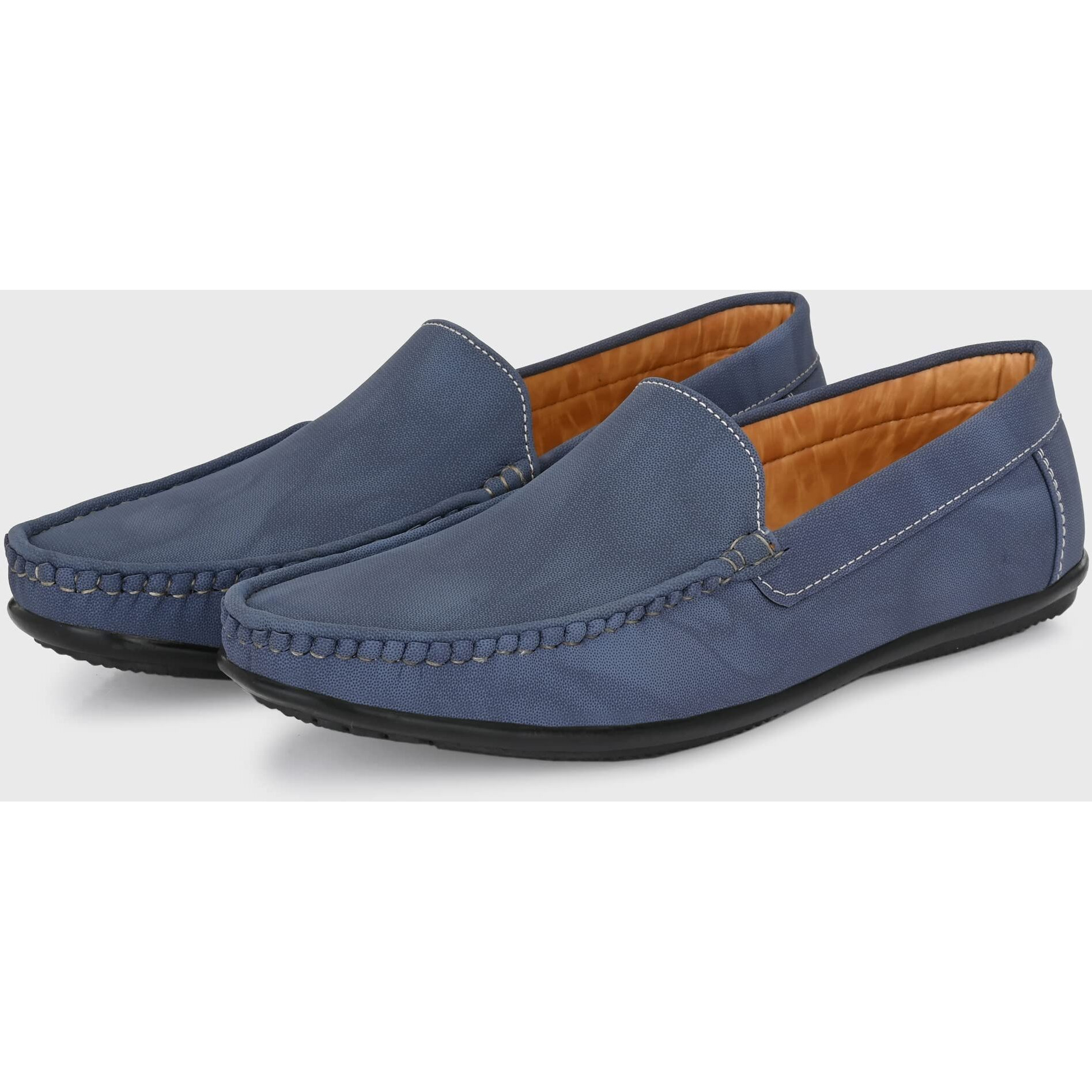 Centrino Men's 8242 Navy Loafers_6 UK (8242-1)