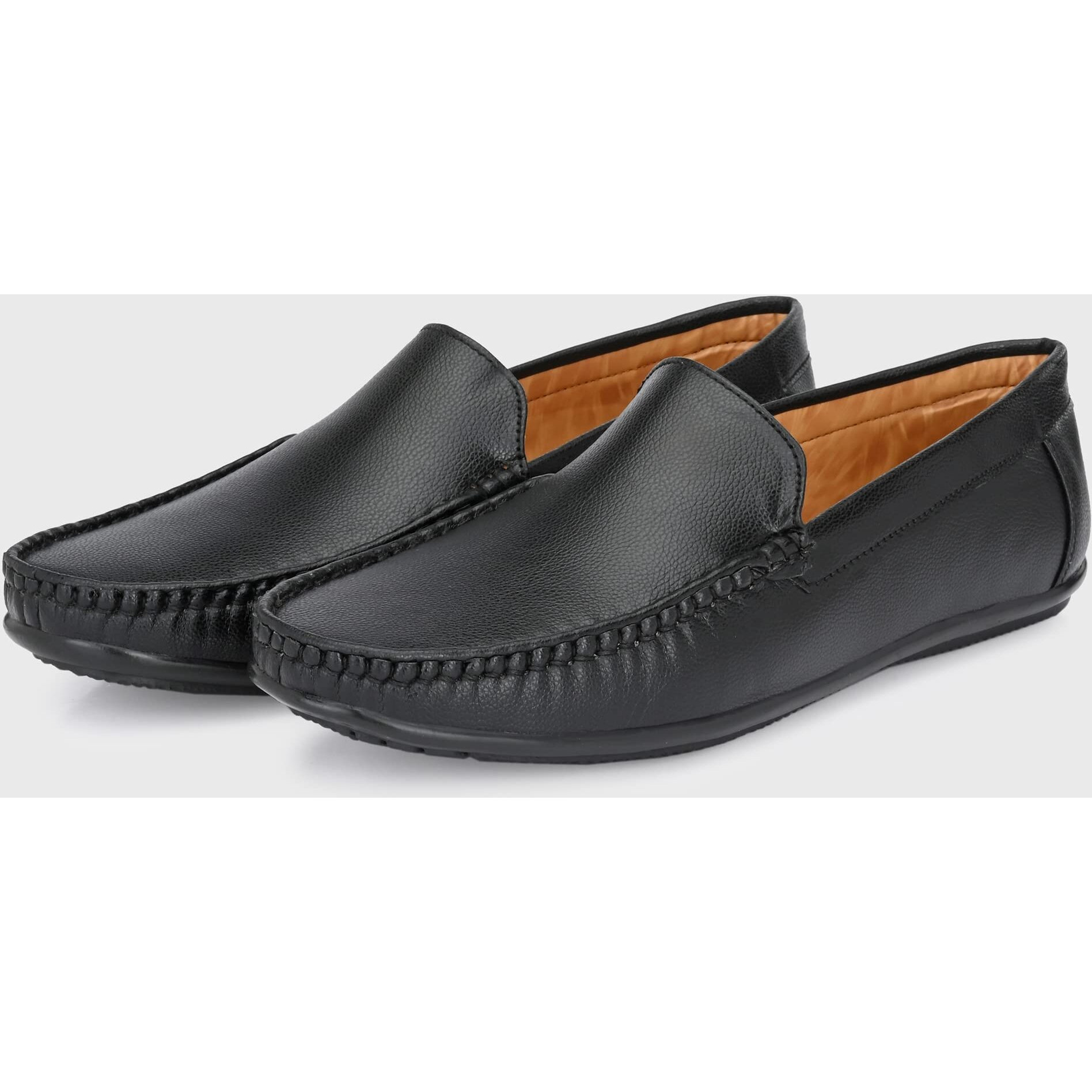 Centrino Men's 8242 Black Loafers_6 UK (8242-3)