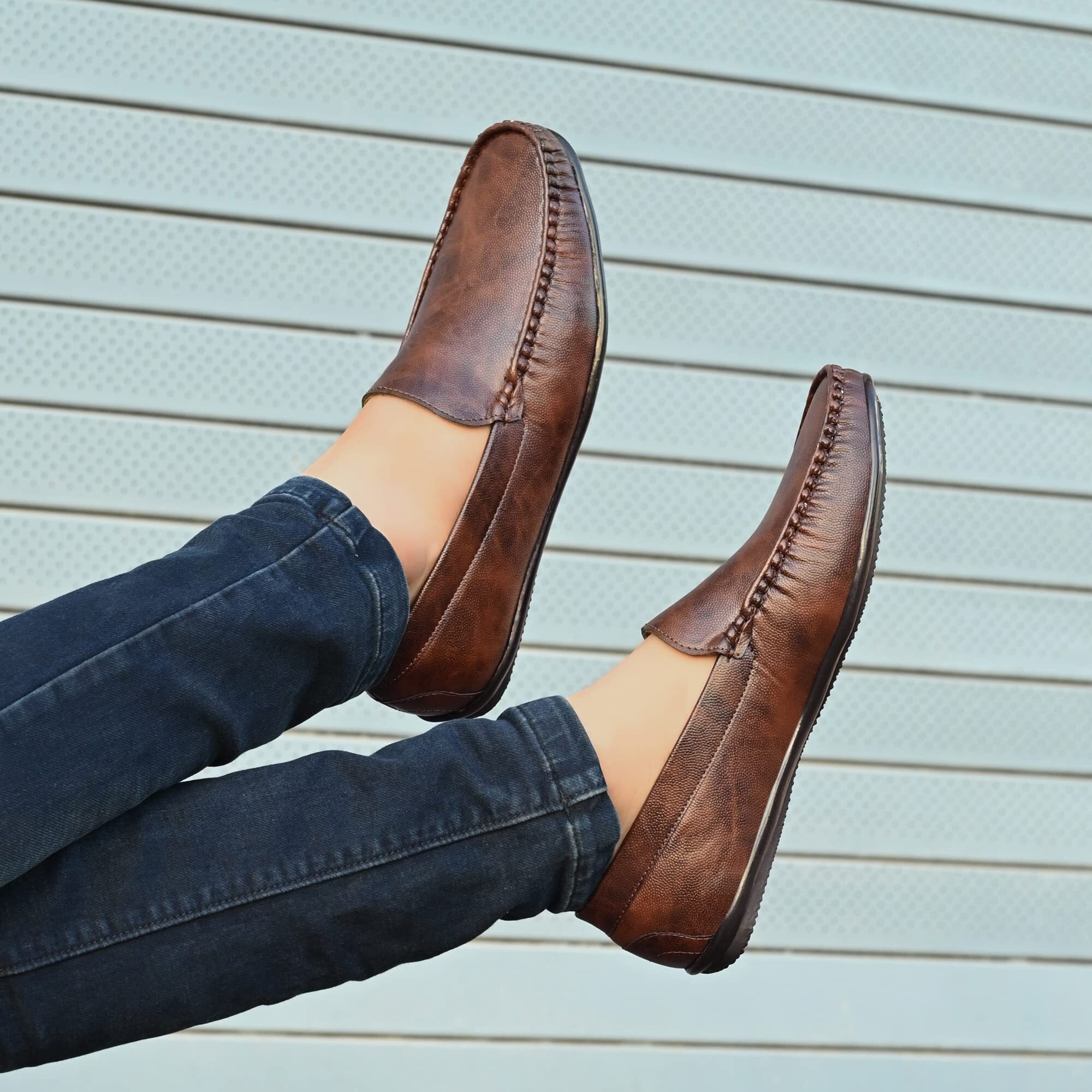 Centrino Men's 8242 Brown Loafers_9 UK (8242-4)