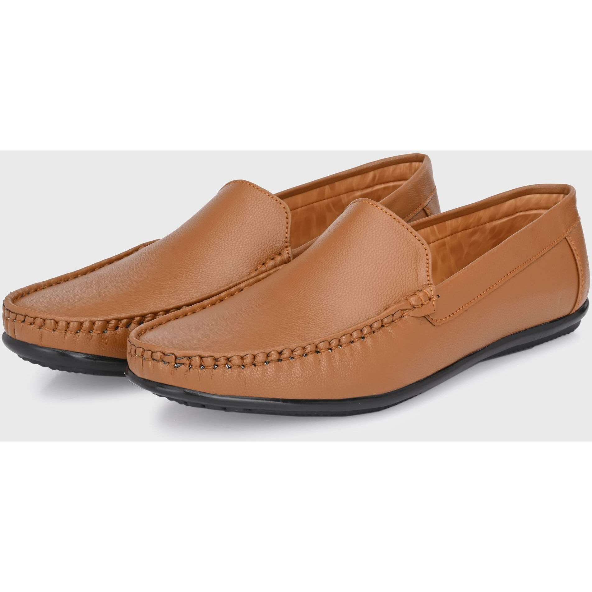 Centrino Chicku Brown Loafer Shoe for Men, 6 UK, 8242-5