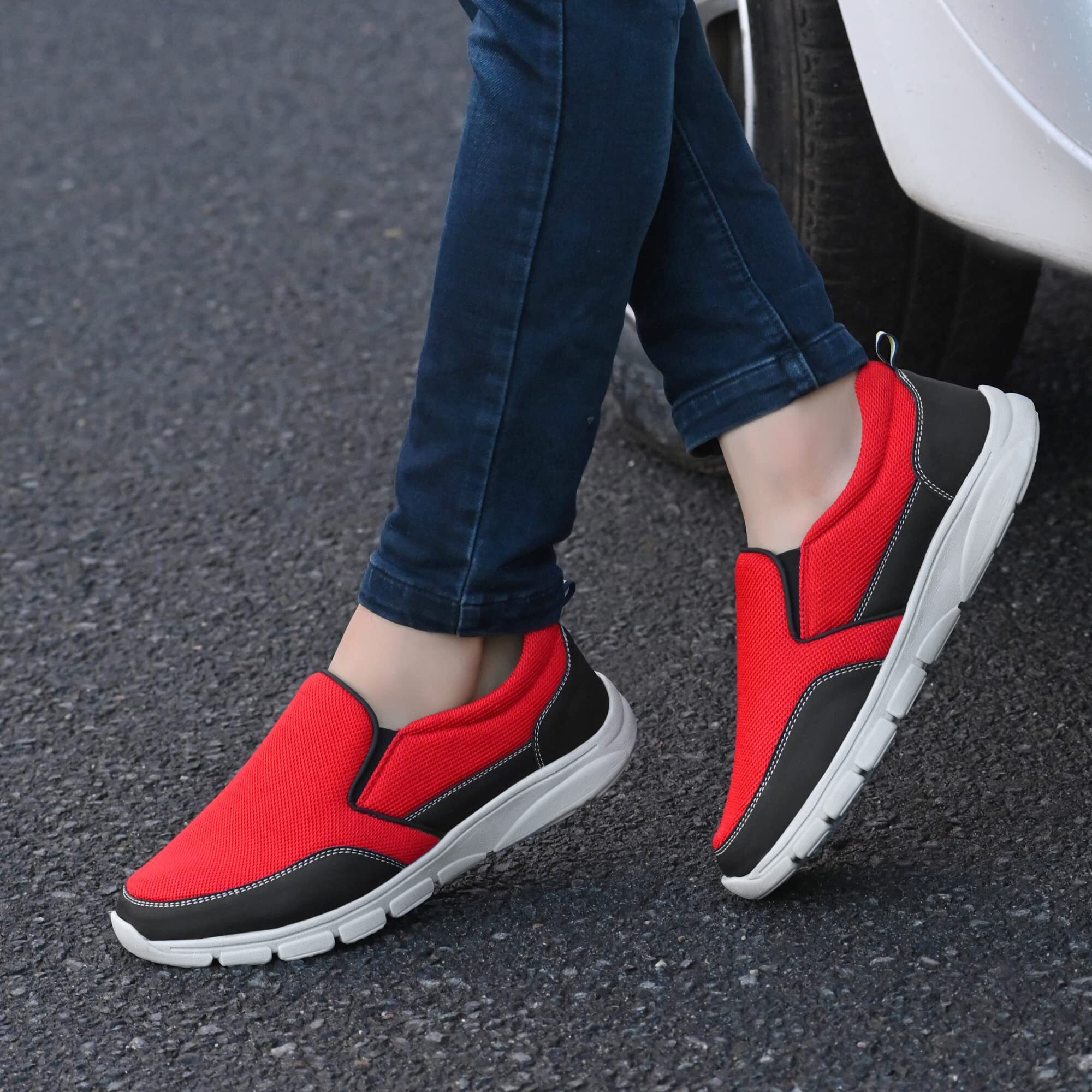 Centrino Men's 6712 Red Sneakers_10 UK (6712-6)