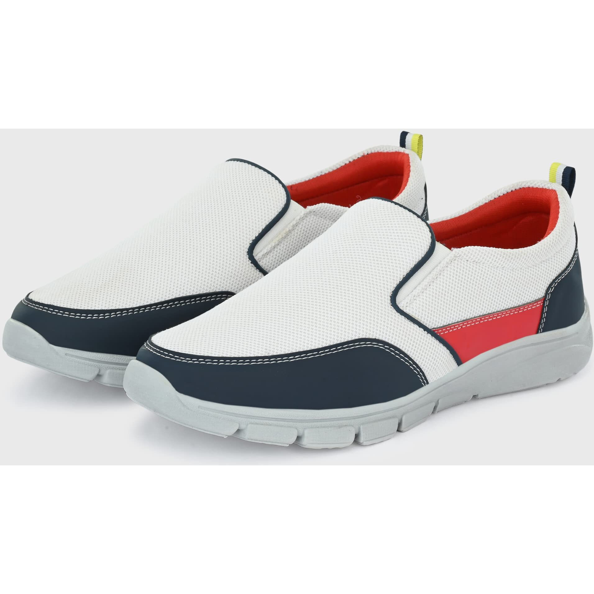 Centrino Men's 6712 Red-White Sneakers_6 UK (6712-8)