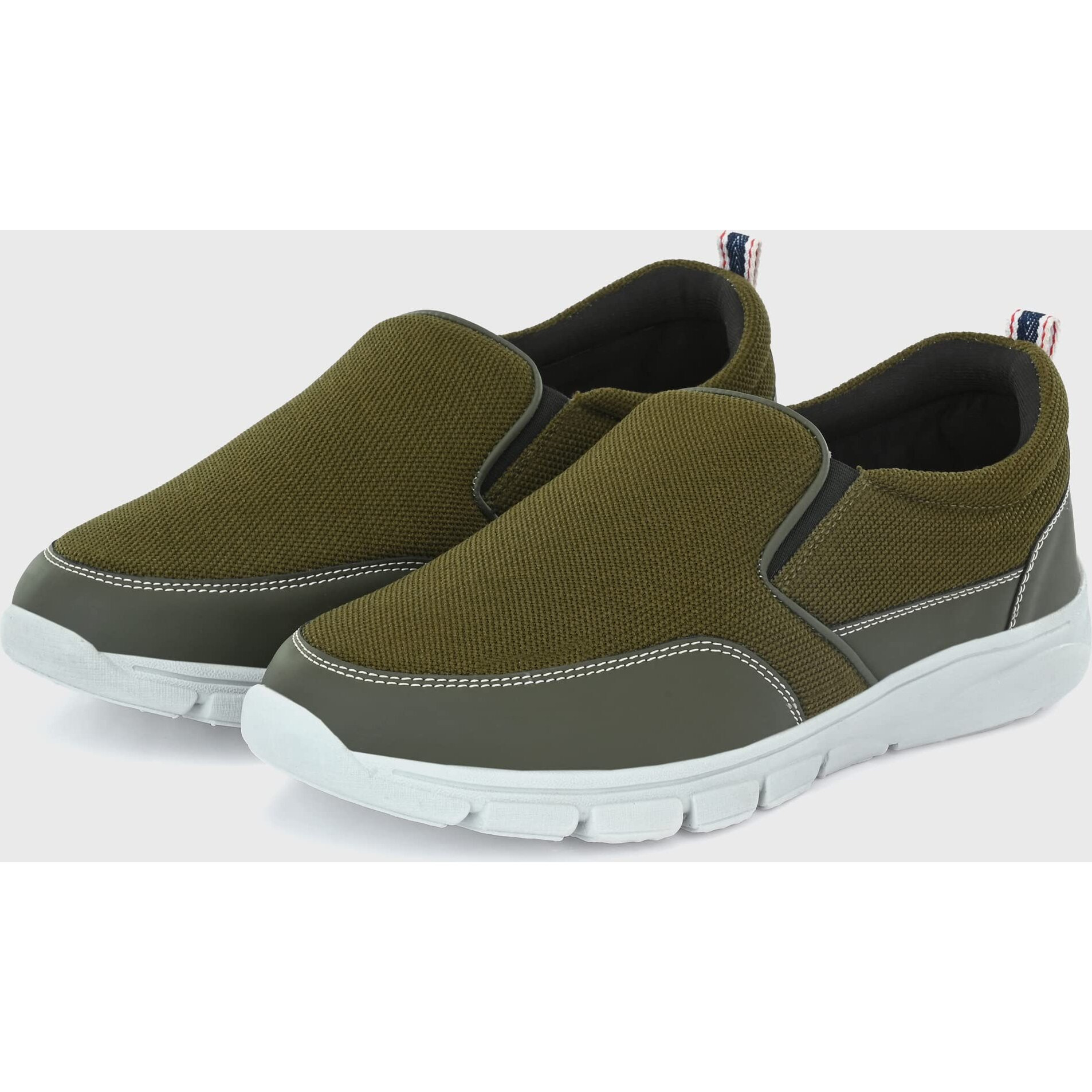 Centrino Men's 6712 Olive Casual Sneakers_9 UK (6712-9)