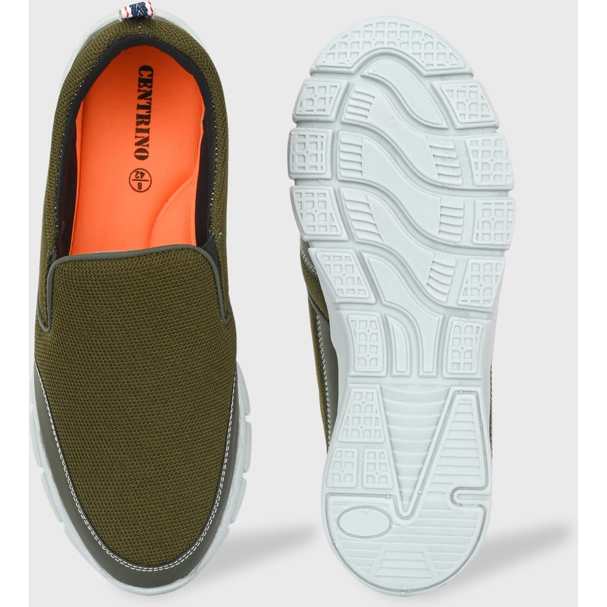 Centrino Men's 6712 Olive Sneakers_11 UK (6712-9)