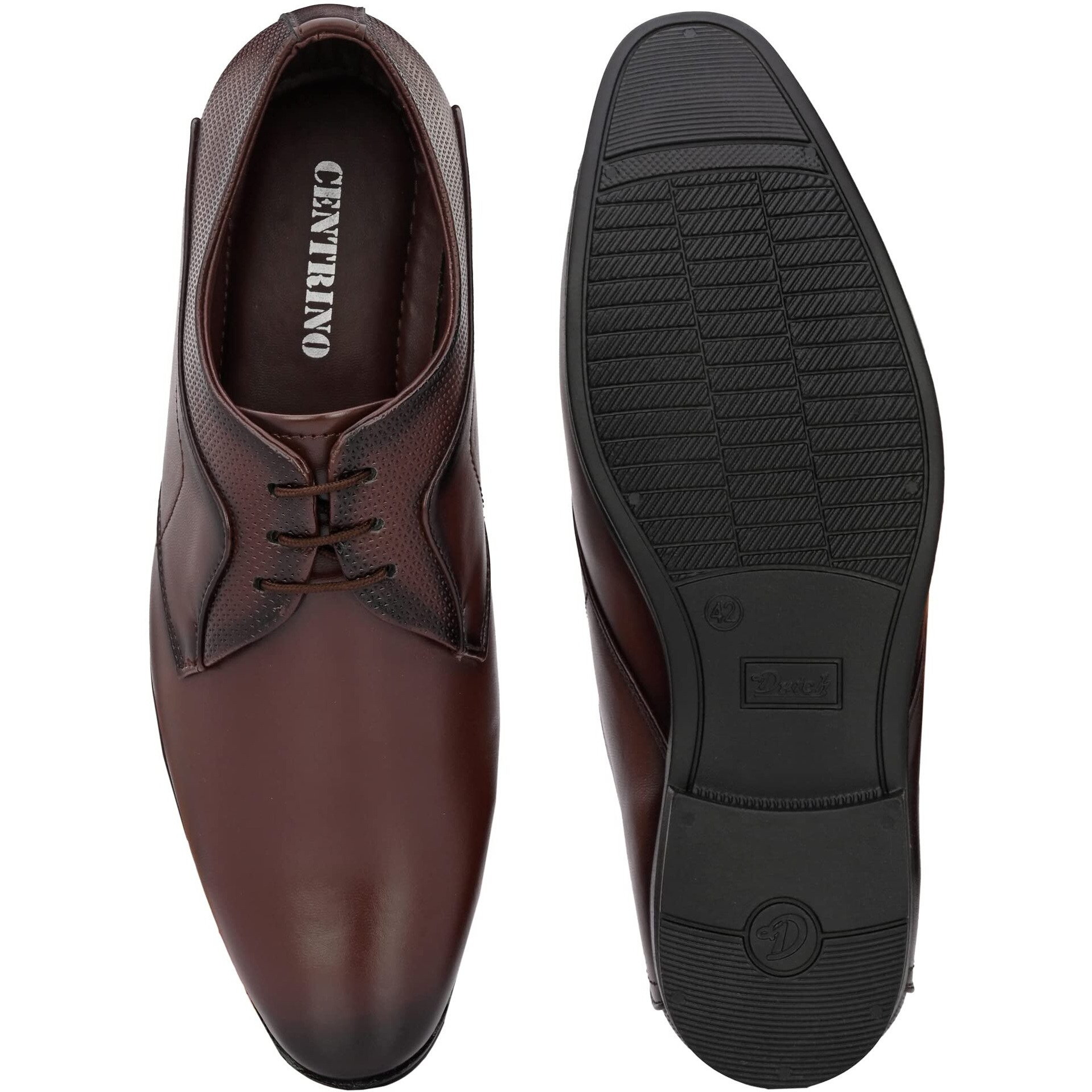 Centrino Brown Formal Shoe for Mens 2803-2
