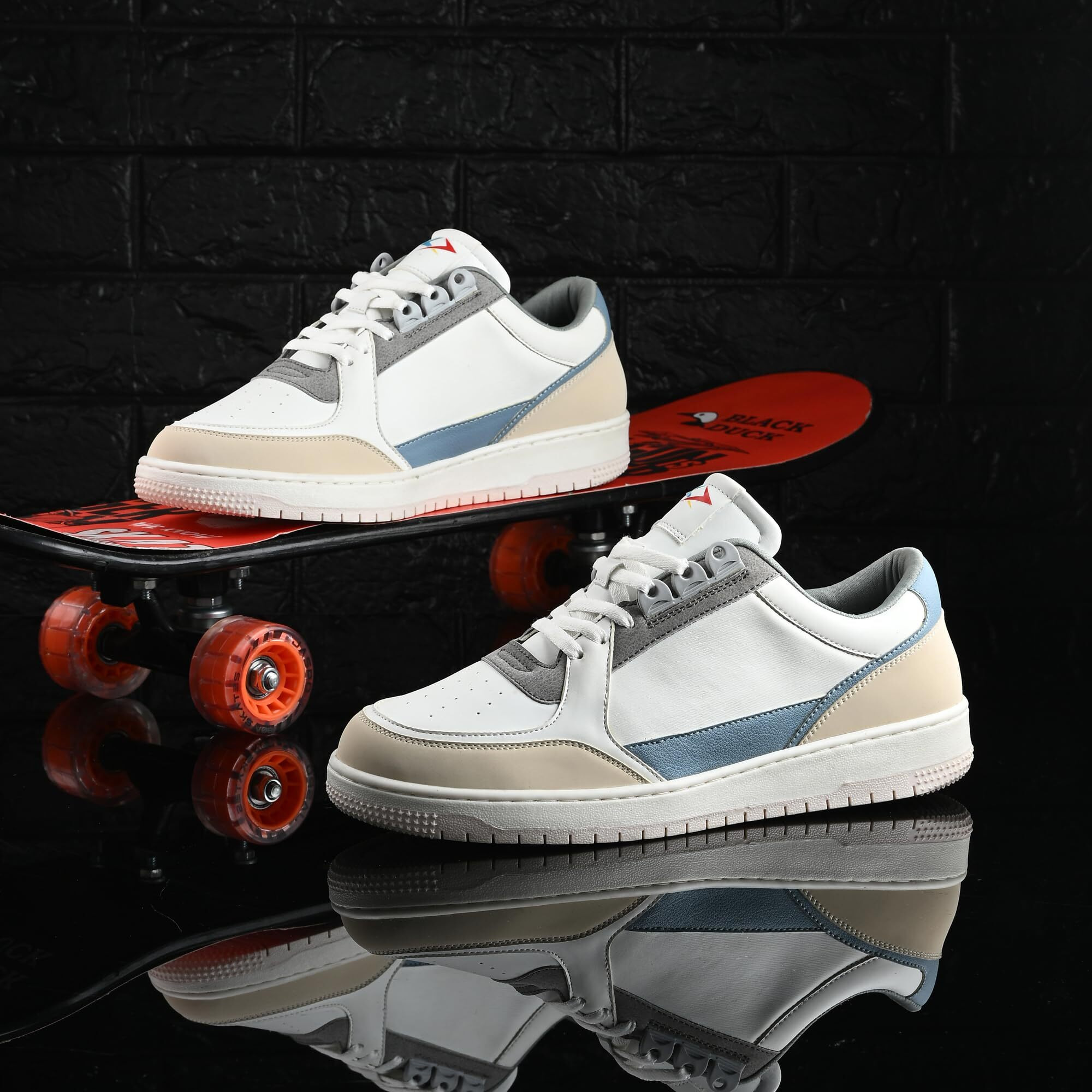 Cruiser Men's Augustus White Sneakers_10 UK (2505-12)