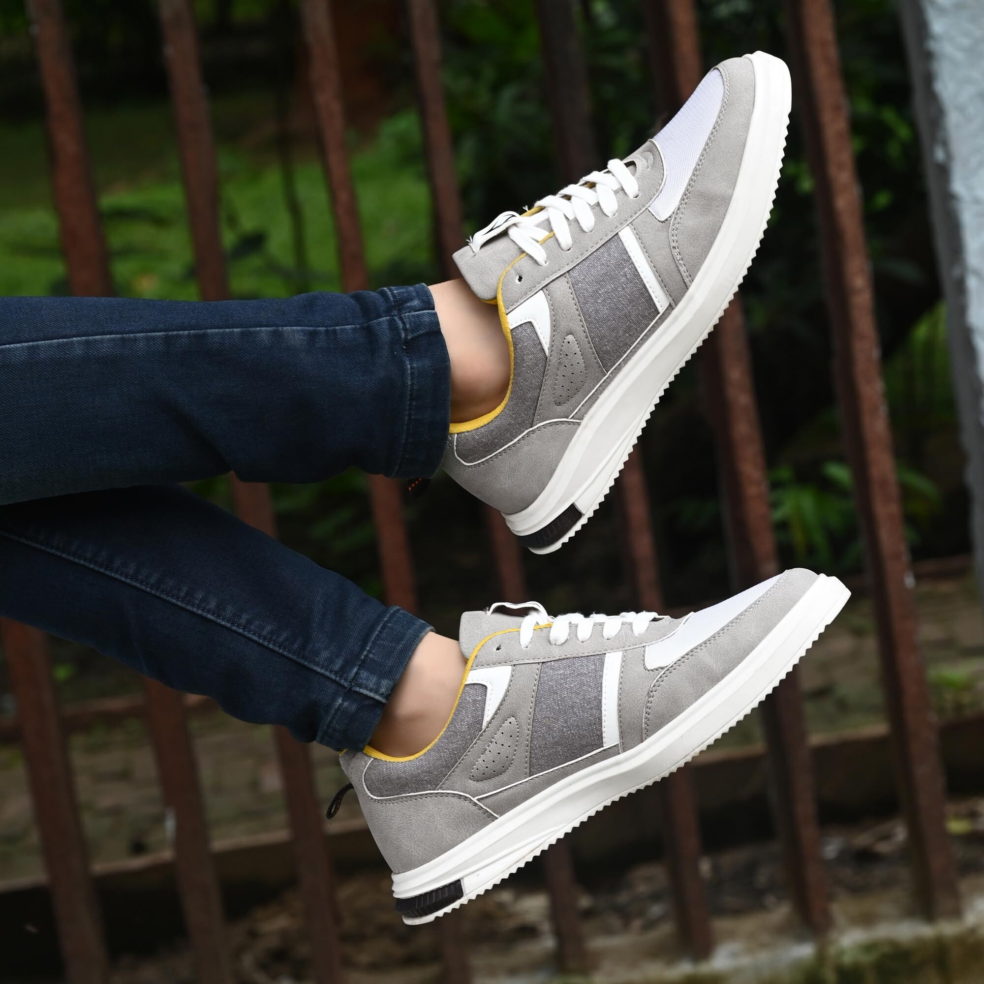 Cruiser Men's Aurelius Grey Sneakers_6 UK (2506-4)