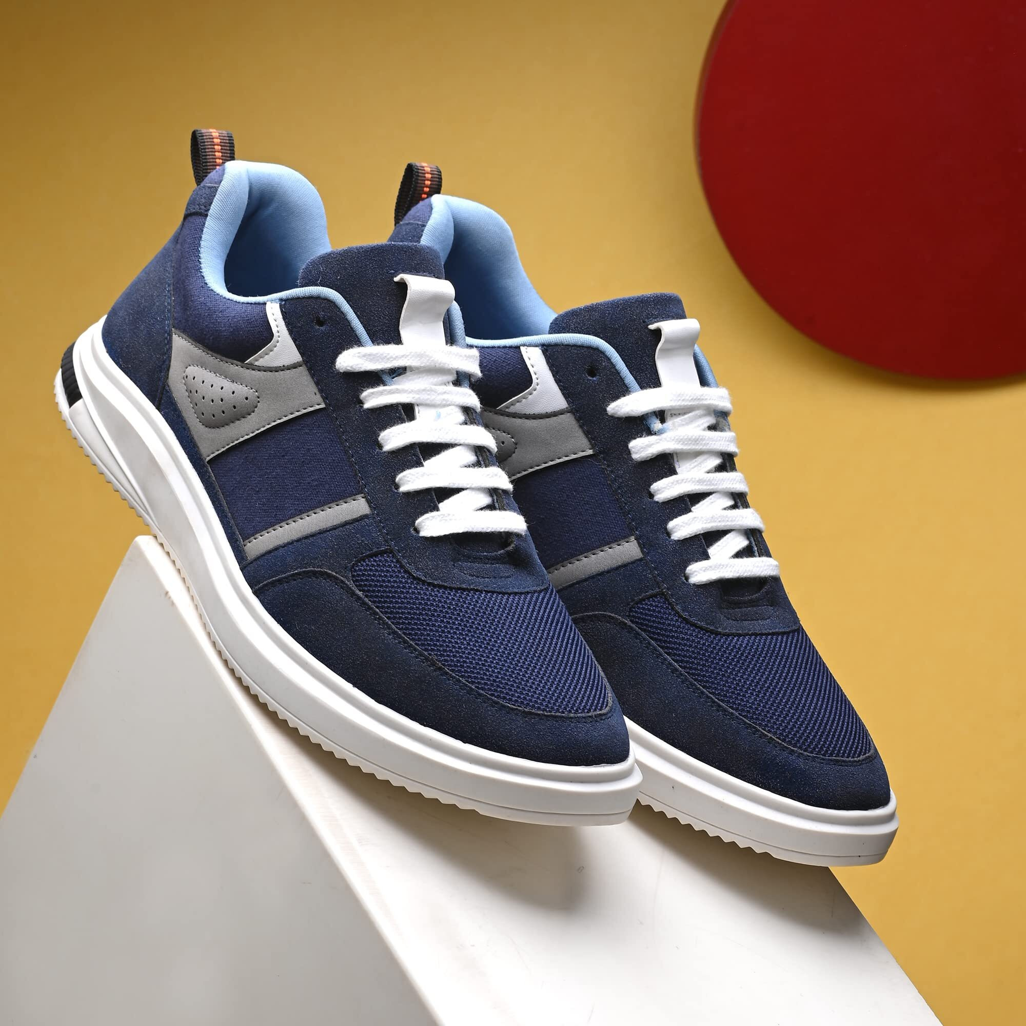 Cruiser Men's Aurelius Navy Sneakers_6 UK (2506-7)