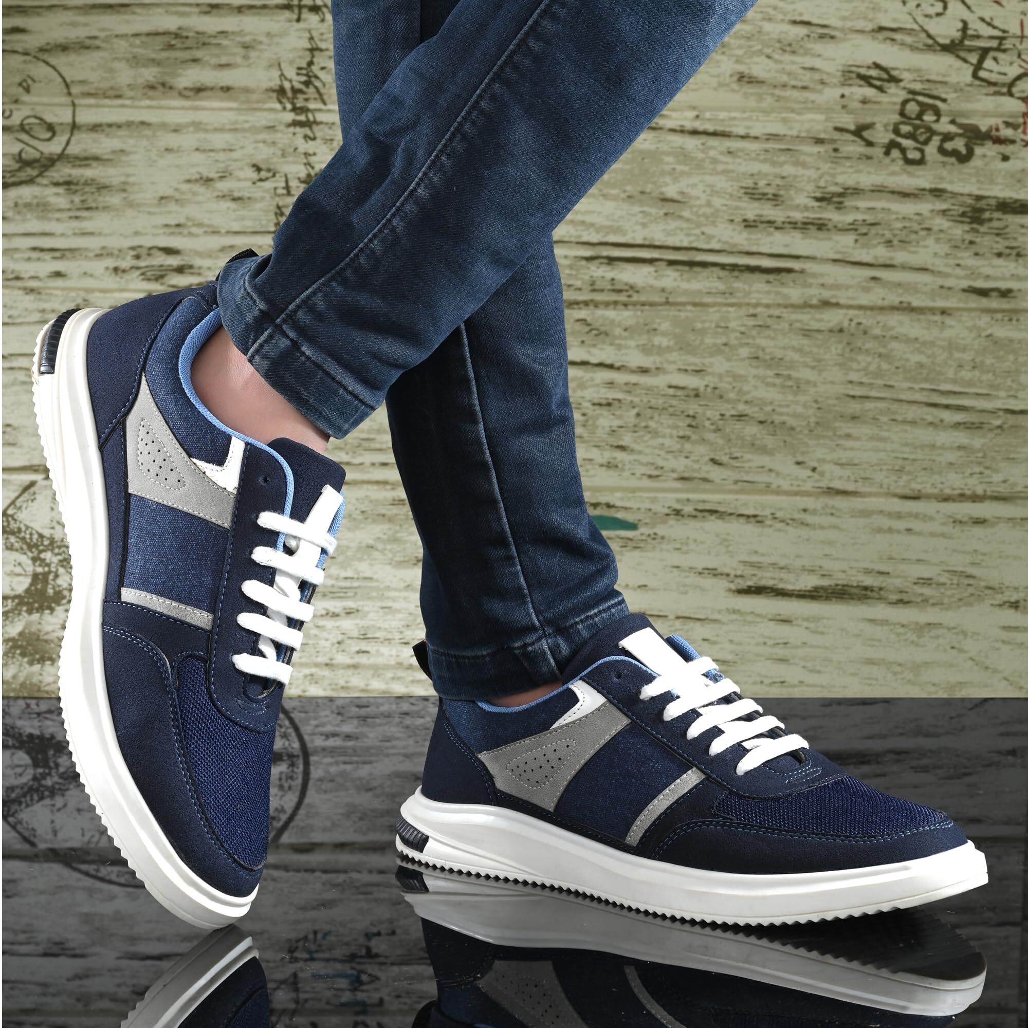 Cruiser Men's Aurelius Navy Sneakers_6 UK (2506-7)