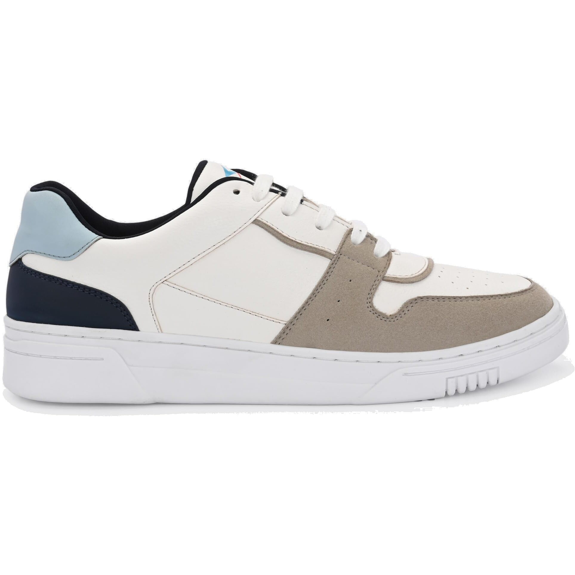 Cruiser Men's Atlas White-Blue Sneakers_7 UK (2512-2)