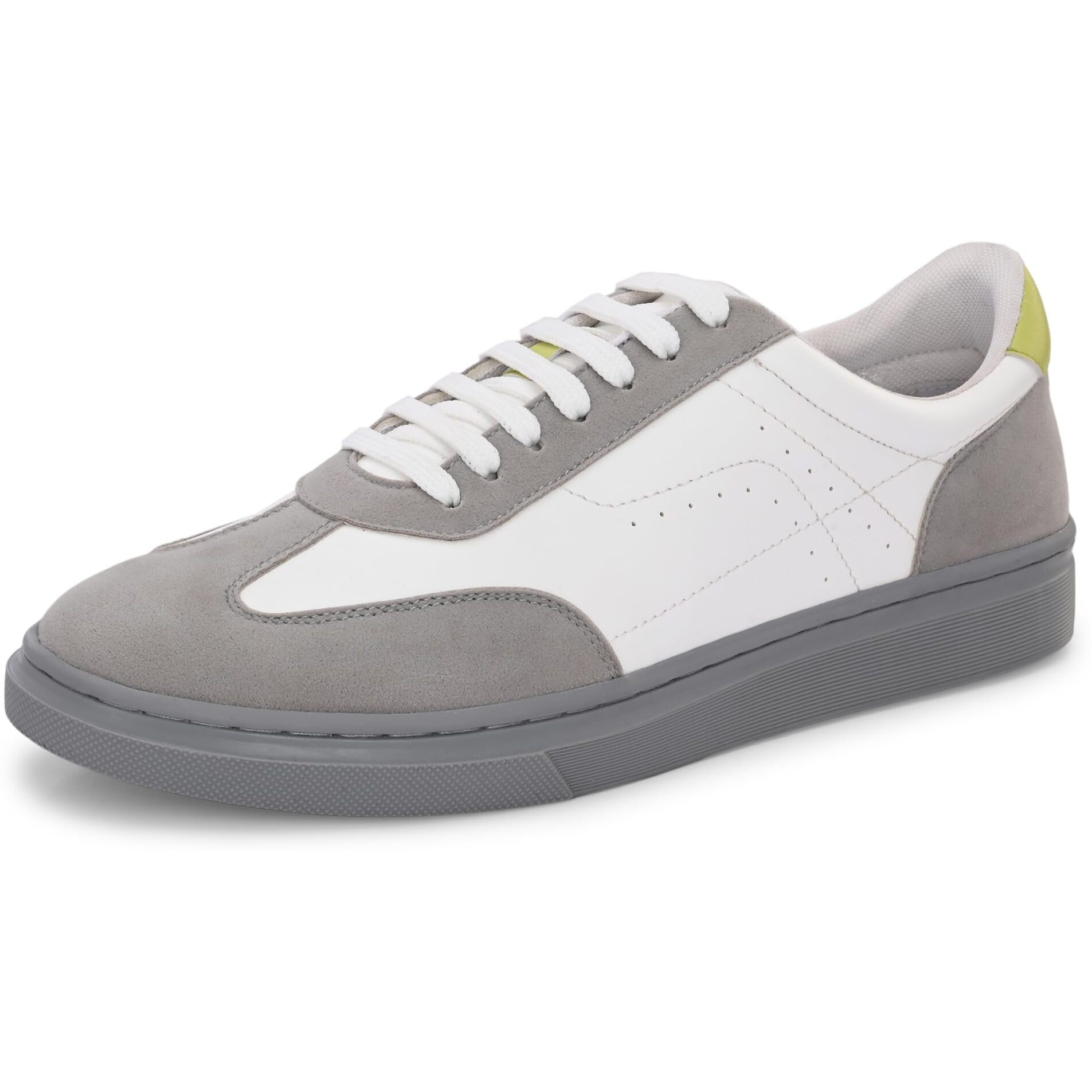 Cruiser Men's Spade White-Grey Sneakers_10 UK (2533-1)