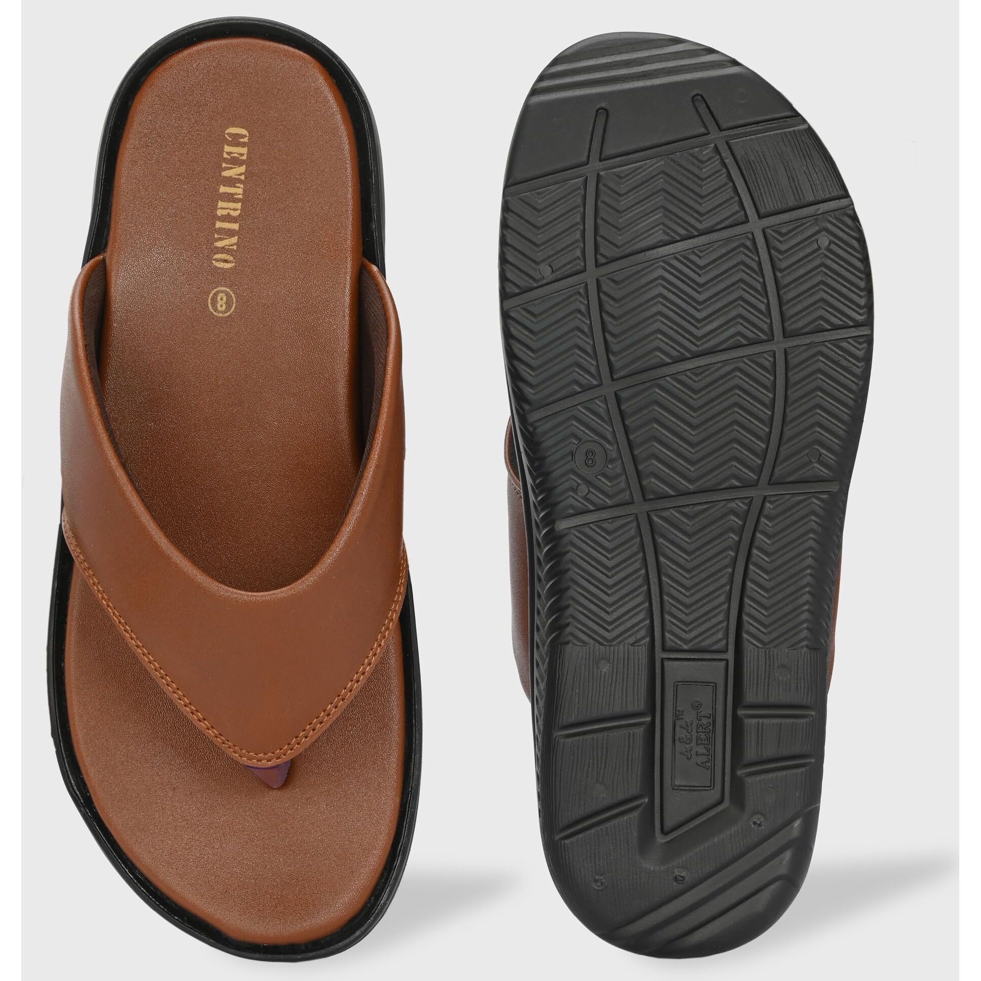 Centrino Men's 3262 Tan Sandal_9 UK (3262-3)