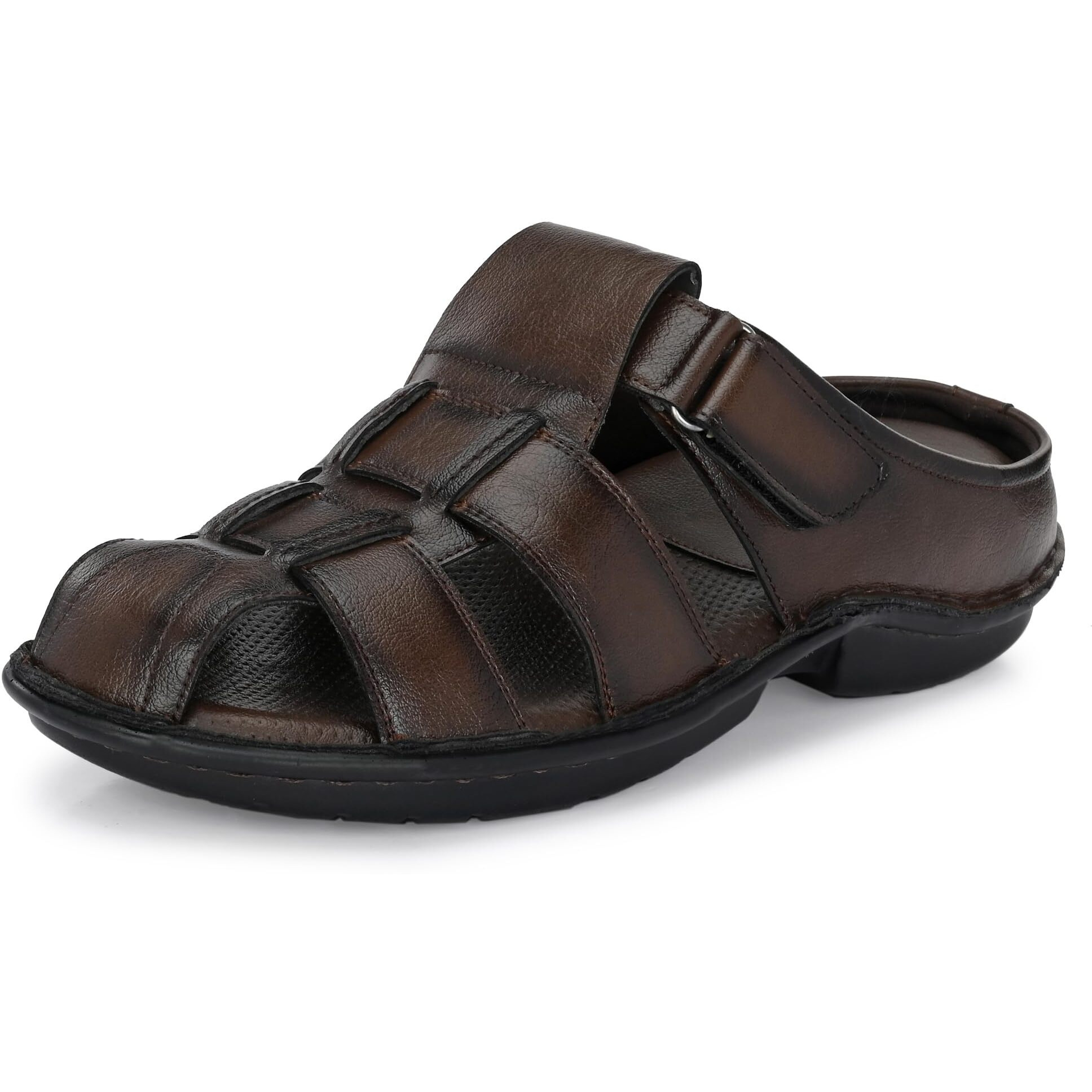 Centrino Men's 6601 Brown Sandals_8 UK(6601-2)