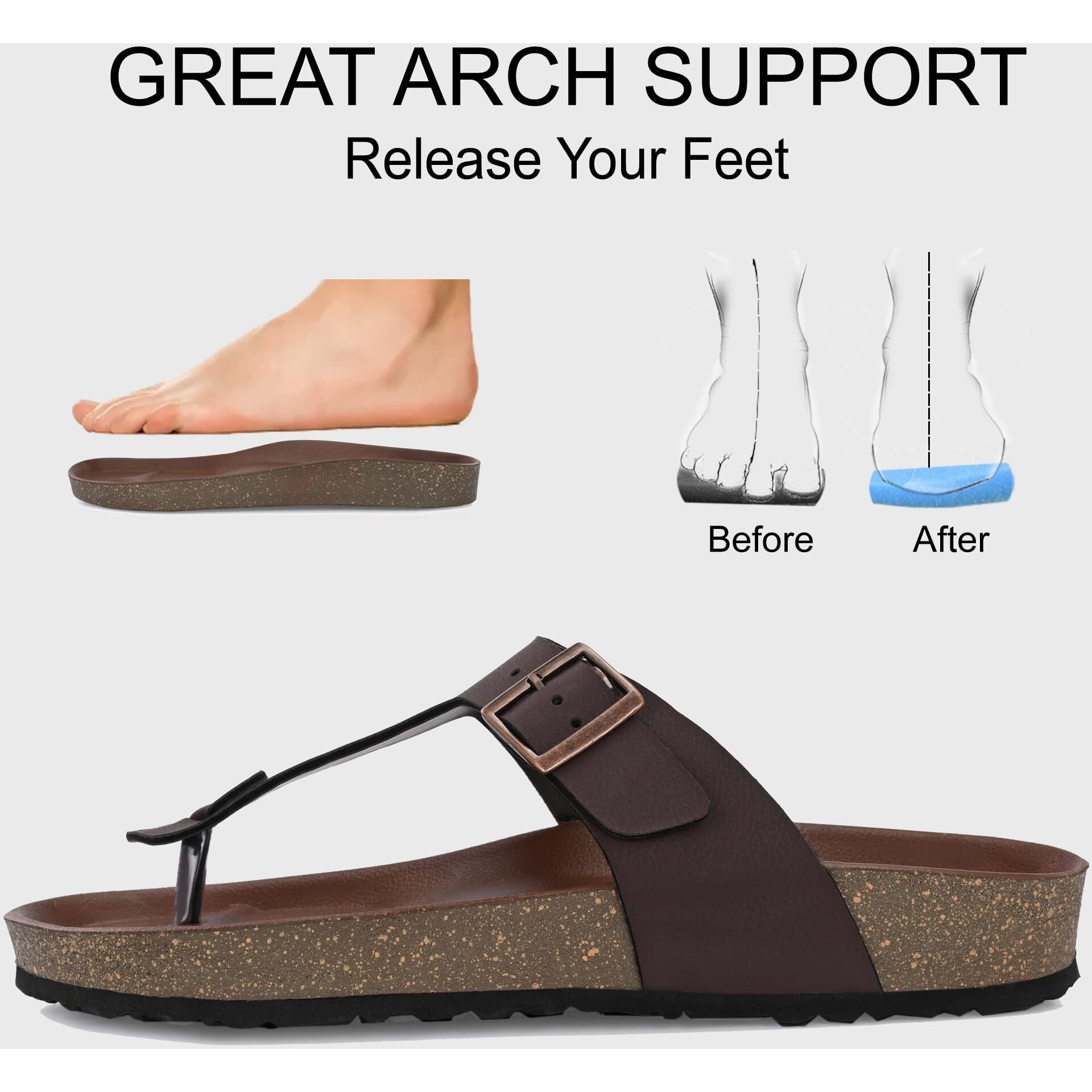 Centrino Men's 7314 Brown Sandals_8 UK(7314-2)