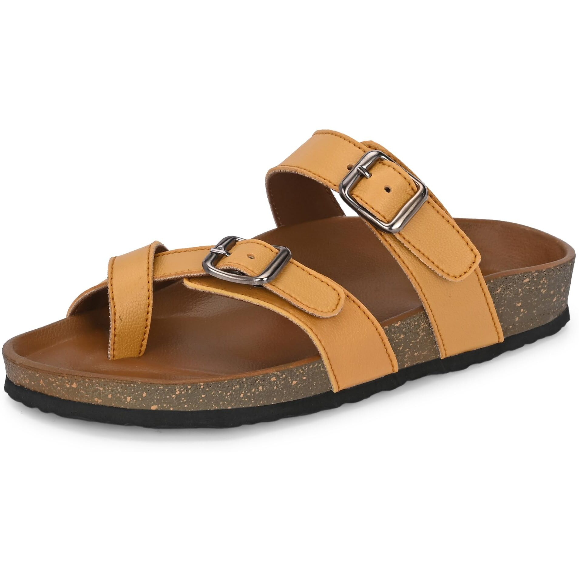 Centrino Women's Slipper/sliders |PU Padding on the Footbed |Bounce Back Technology | Comfortable & LightWeight |Everyday Flip Flops for Ladies 7693-9