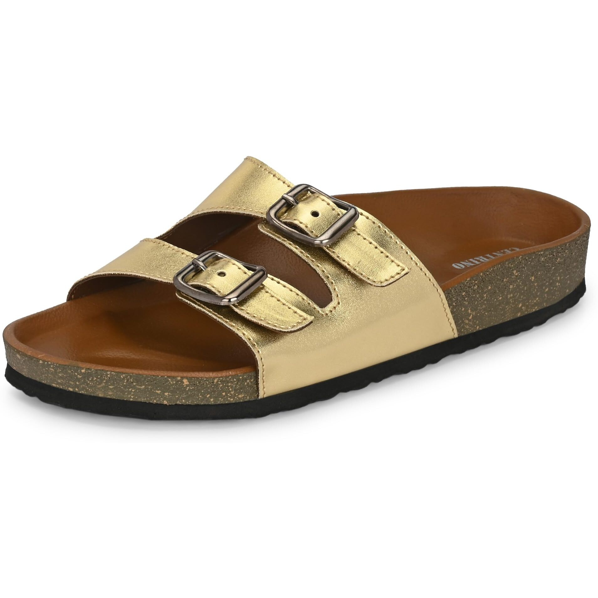 Centrino Women's Slipper/sliders |PU Padding on the Footbed |Bounce Back Technology | Comfortable & LightWeight |Everyday Flip Flops for Ladies 7694-3
