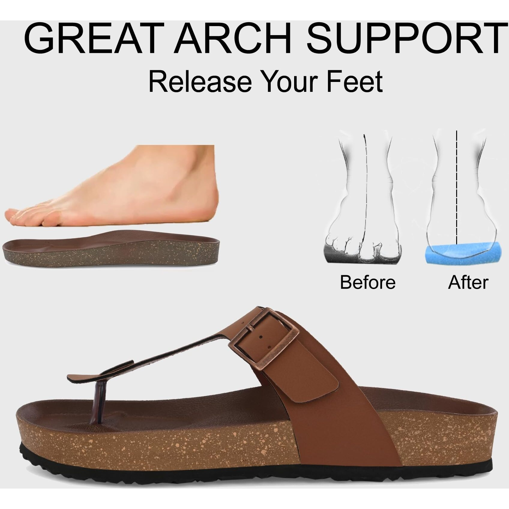 Centrino Mens Cushion Sliders/Slippers | PU Padding on the Footbed | Bounce Back Technology | Comfortable & LightWeight | Waterproof & Everyday Flip Flops for Men and Boys