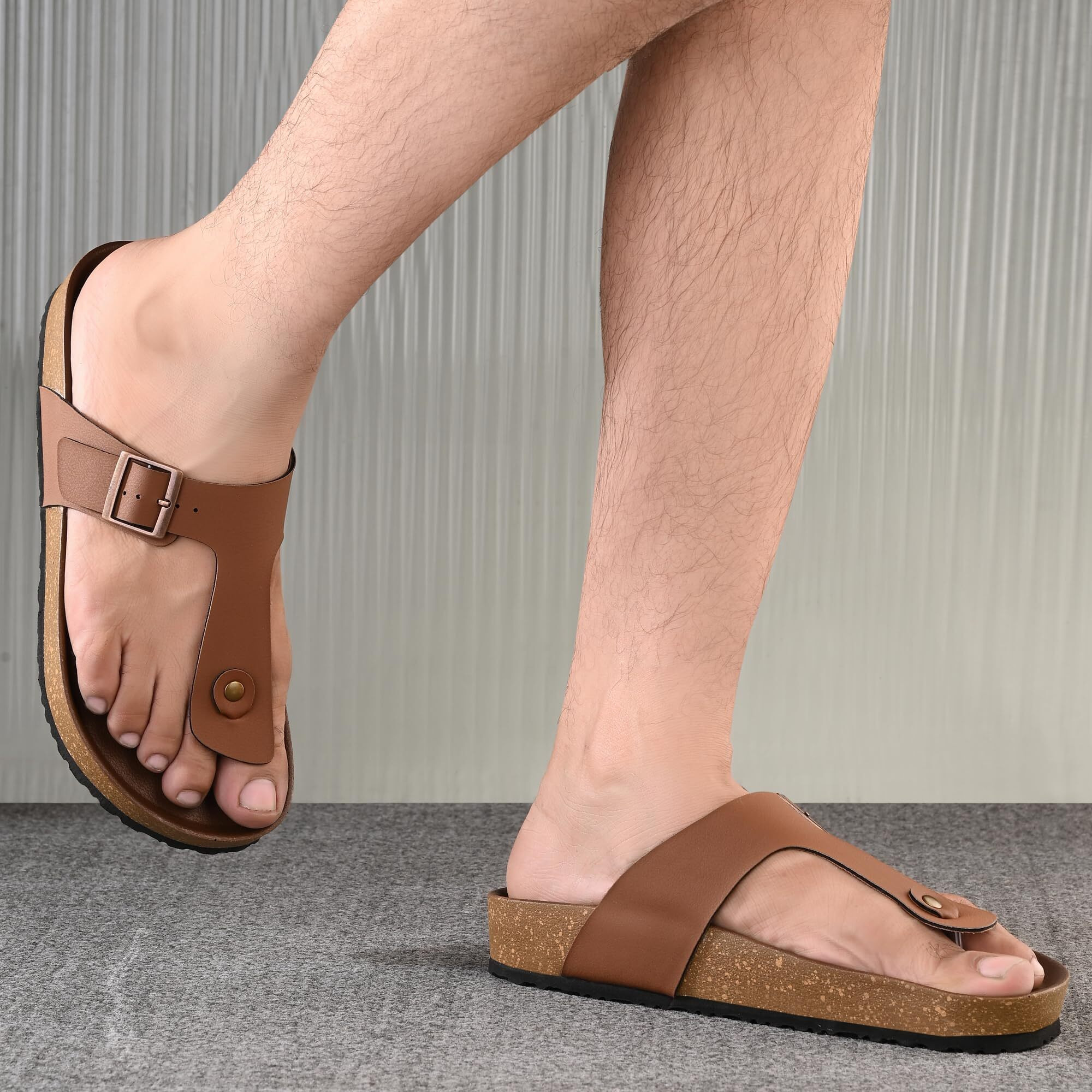 Centrino Mens Cushion Sliders/Slippers | PU Padding on the Footbed | Bounce Back Technology | Comfortable & LightWeight | Waterproof & Everyday Flip Flops for Men and Boys