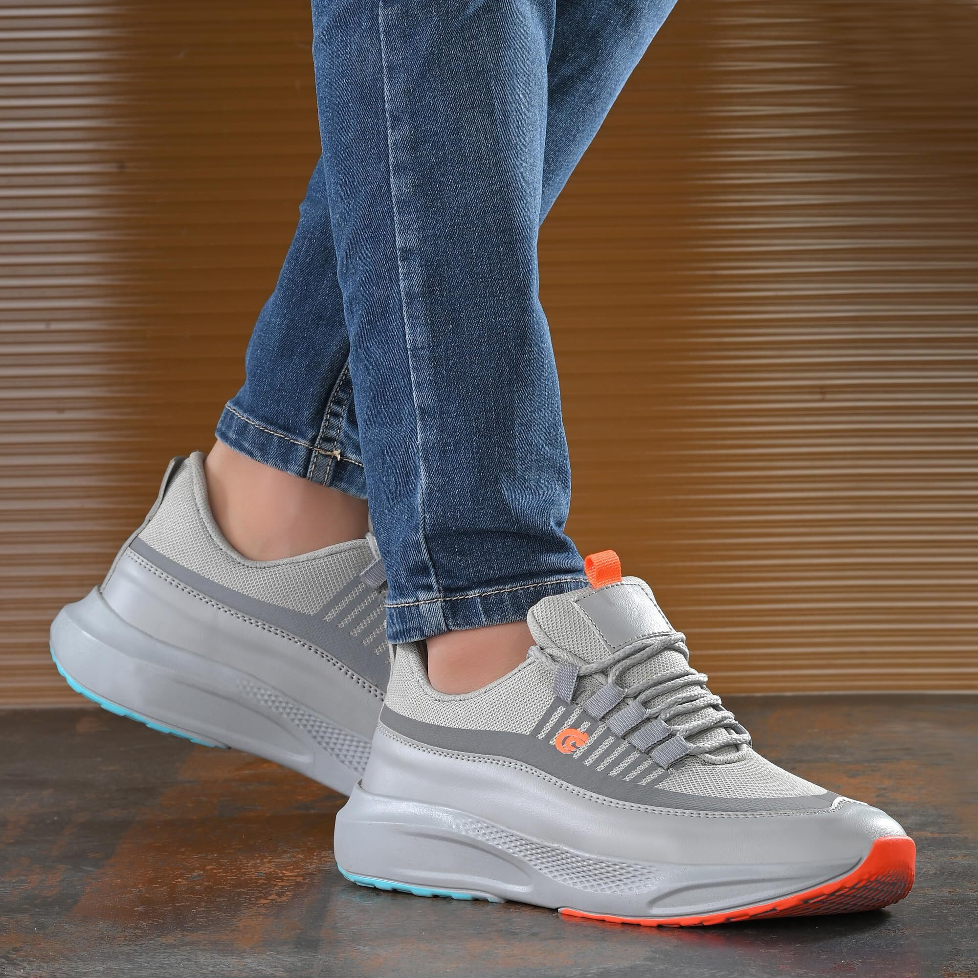 Centrino Casual Shoe for Men | Cushioned Insole | Stylish Shoe |Sporty Lace-Up Design| Sneakers for Boys & Men 6830-9