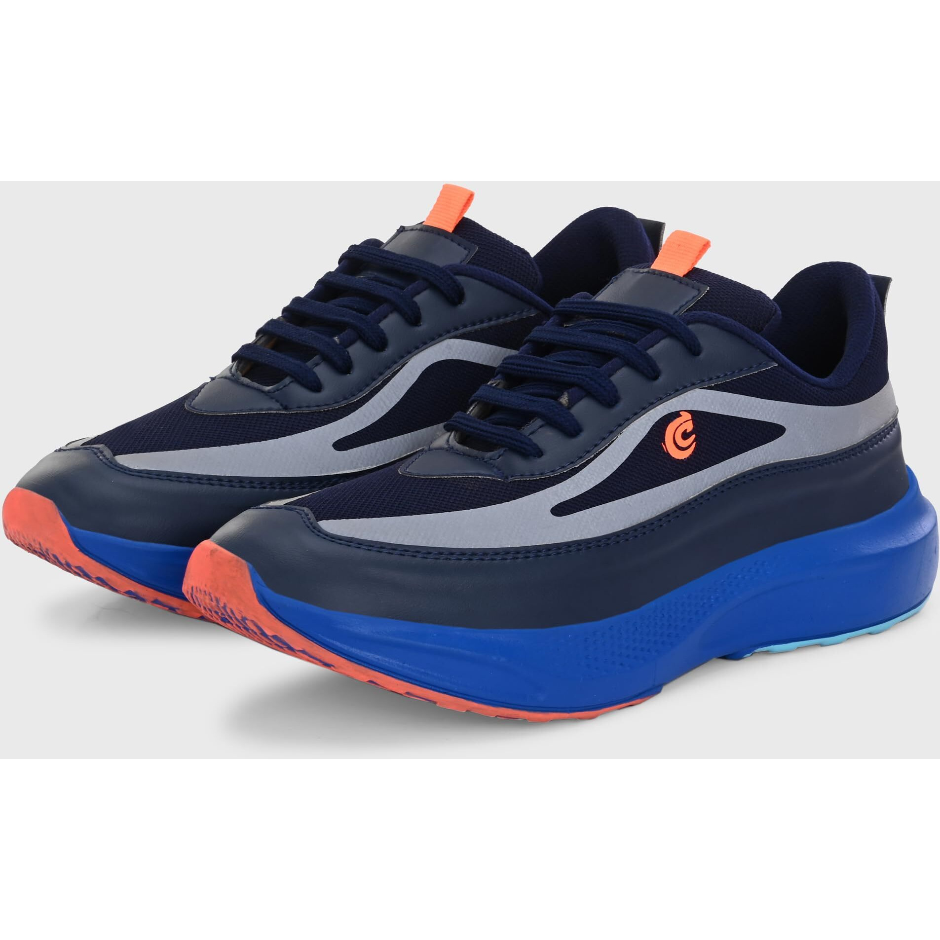 Centrino Casual Shoe for Men | Cushioned Insole | Stylish Shoe |Sporty Lace-Up Design| Sneakers for Boys & Men 6832-10 Navy