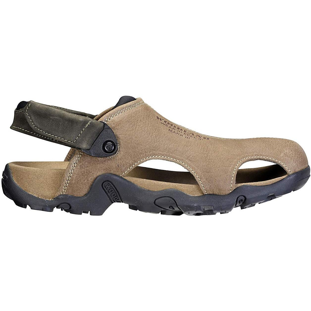 Woodland mens Gd 2926118 KHAKI Sandal - 10 UK (44 EU) (Gd 2926118)