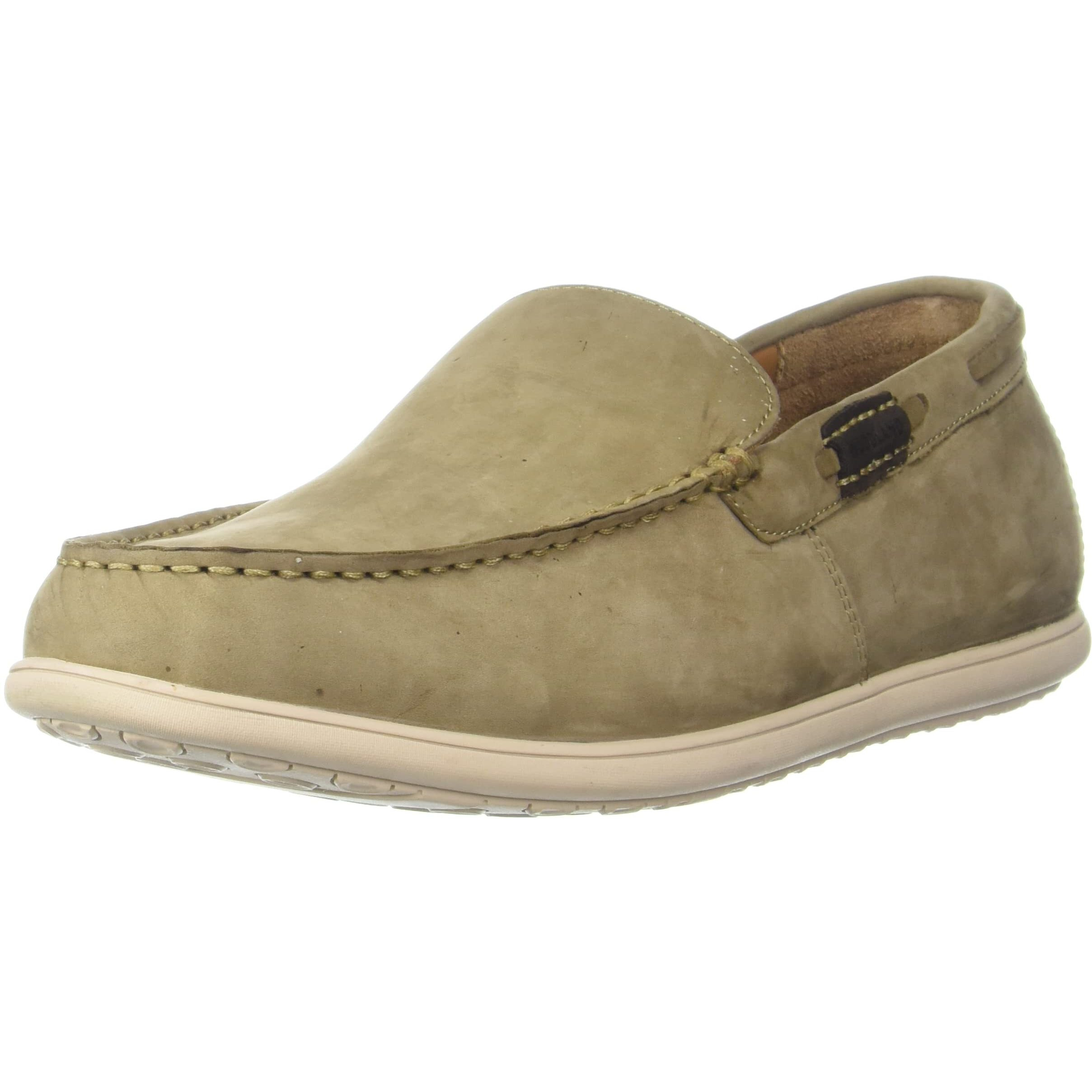 Woodland Men's Dubai Khaki Leather Sneaker (OGCC 3480119)