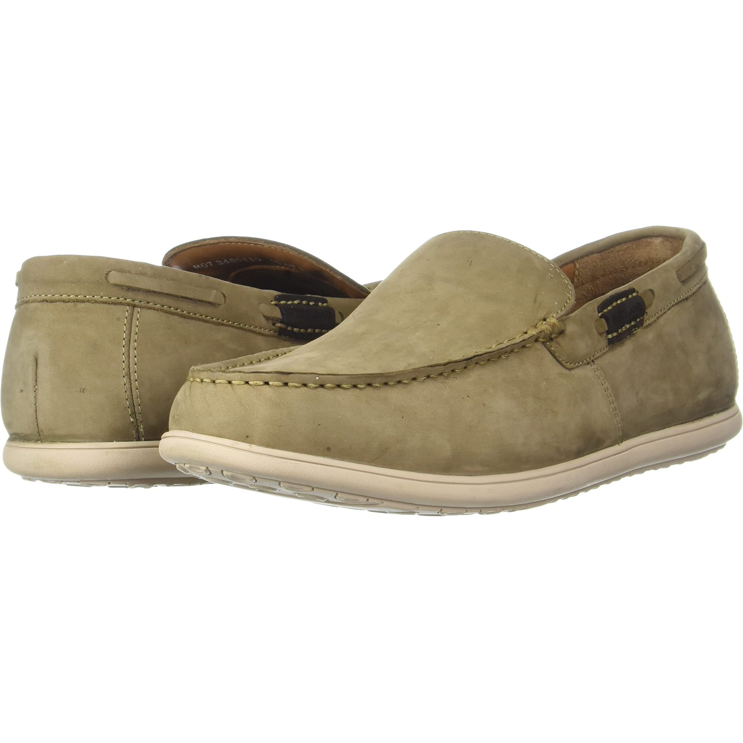 Woodland Men's Dubai Khaki Leather Sneaker (OGCC 3480119)