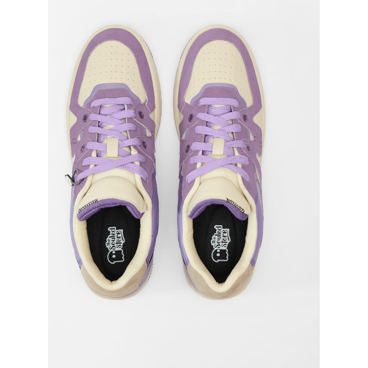The Souled Store TSS Originals Lavender Frost Men Low Top Sneakers