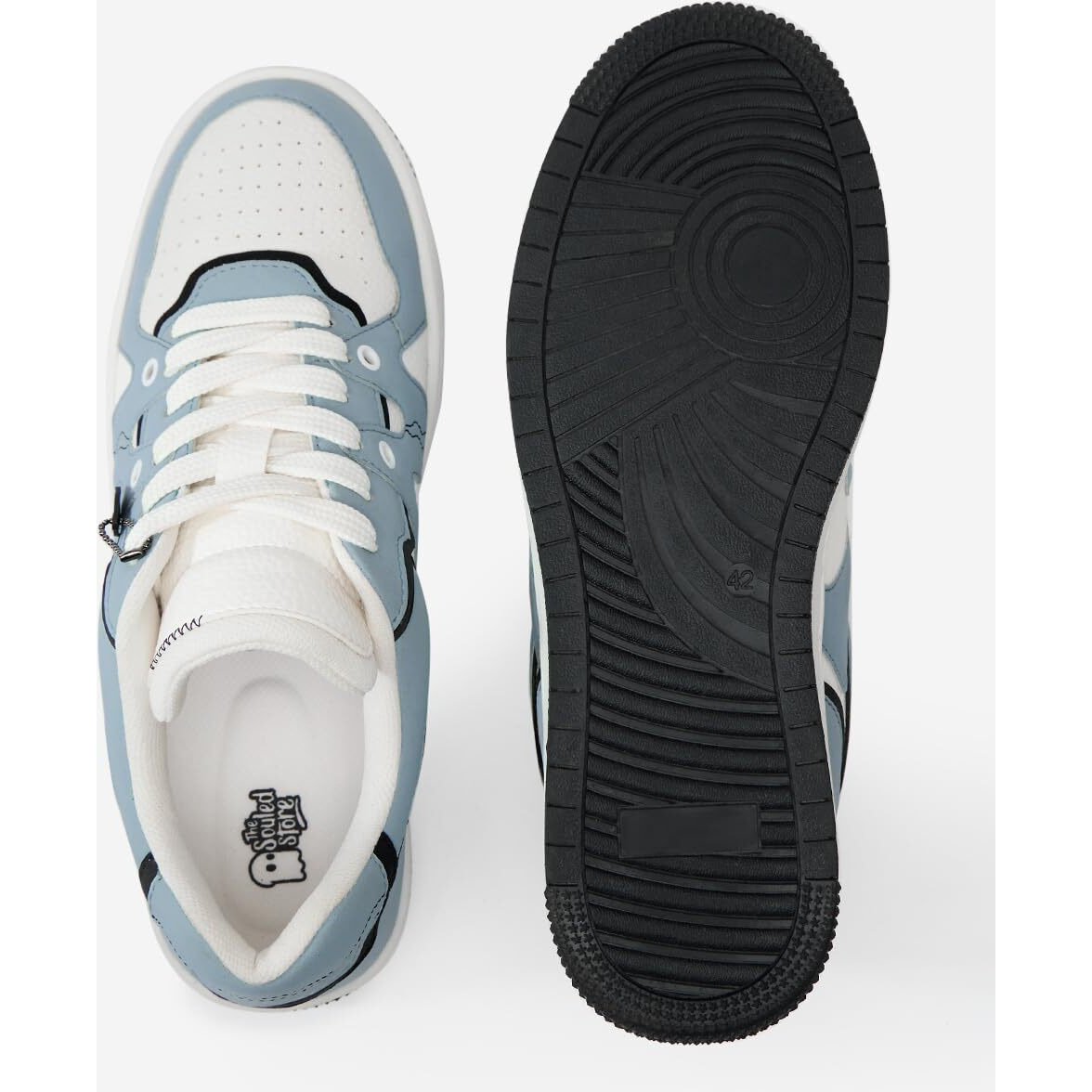 The Souled Store Urban Blaze Skyline Men and Boys Lace Up Low Top Stylish Flexible & Comfortabel Sneakers