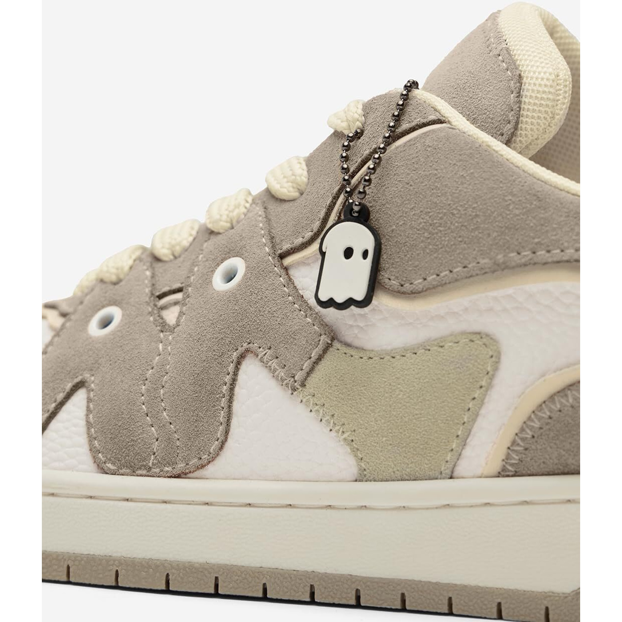 The Souled Store Urban Blaze Latte Men and Boys Lace Up Low Top Sneakers