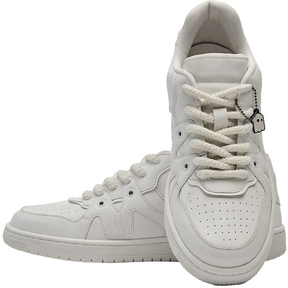 The Souled Store Urban Blaze Crispy White Men and Boys Lace Up Low Top Stylish Sneakers with Flexibility & Comfort