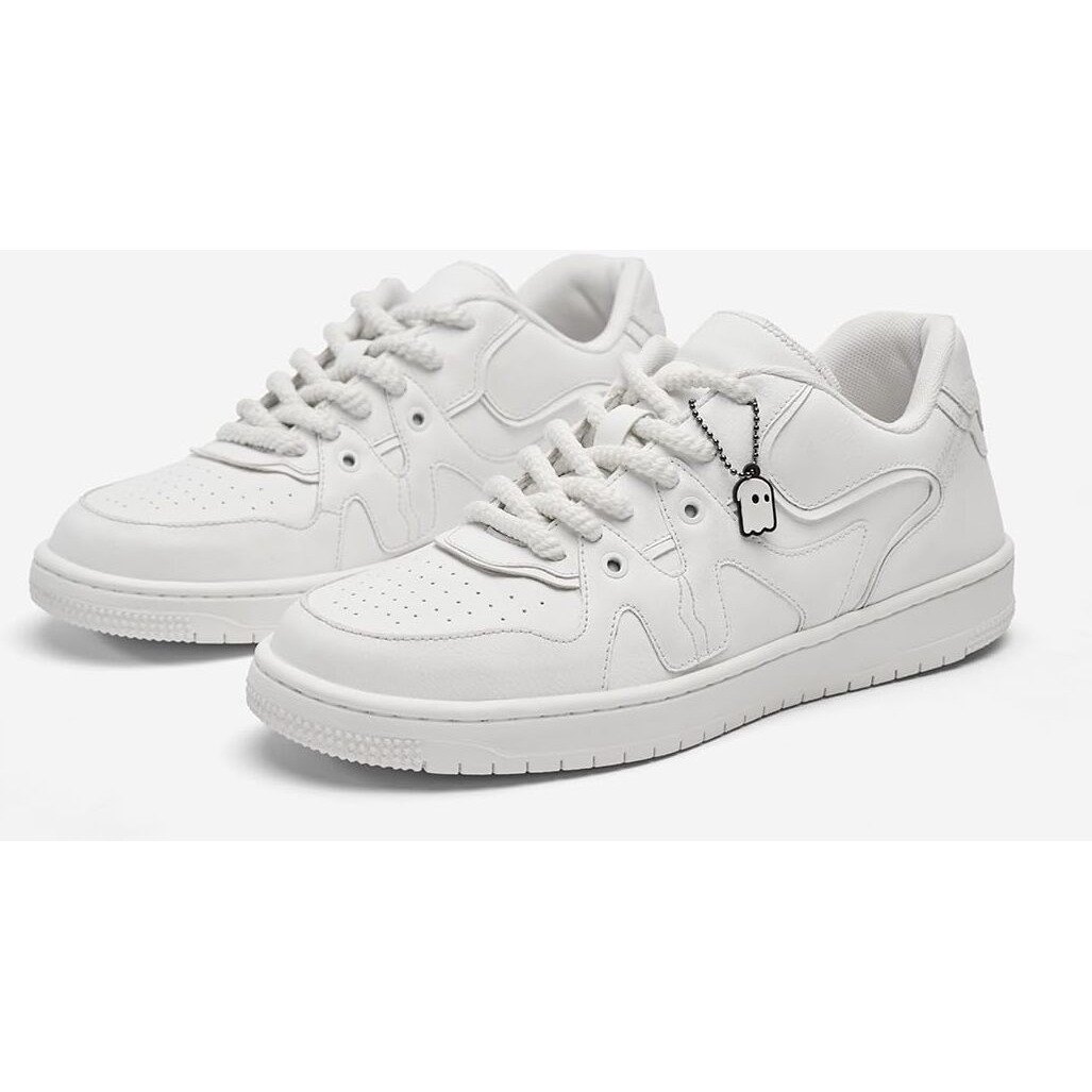 The Souled Store Urban Blaze Crispy White Men and Boys Lace Up Low Top Stylish Sneakers with Flexibility & Comfort