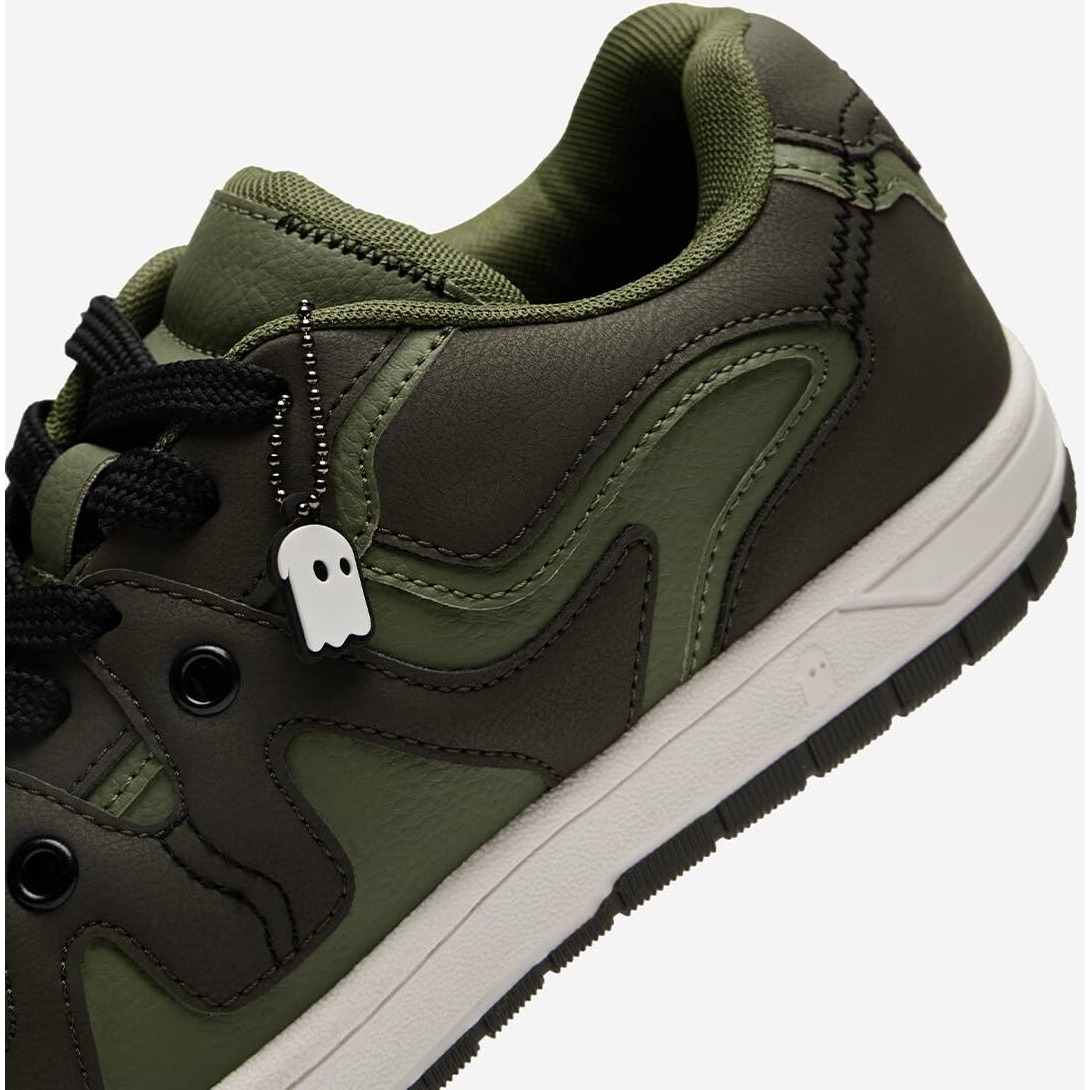 The Souled Store Originals Urban Blaze  Olive Men and Boys Lace Up Low Top Sneakers