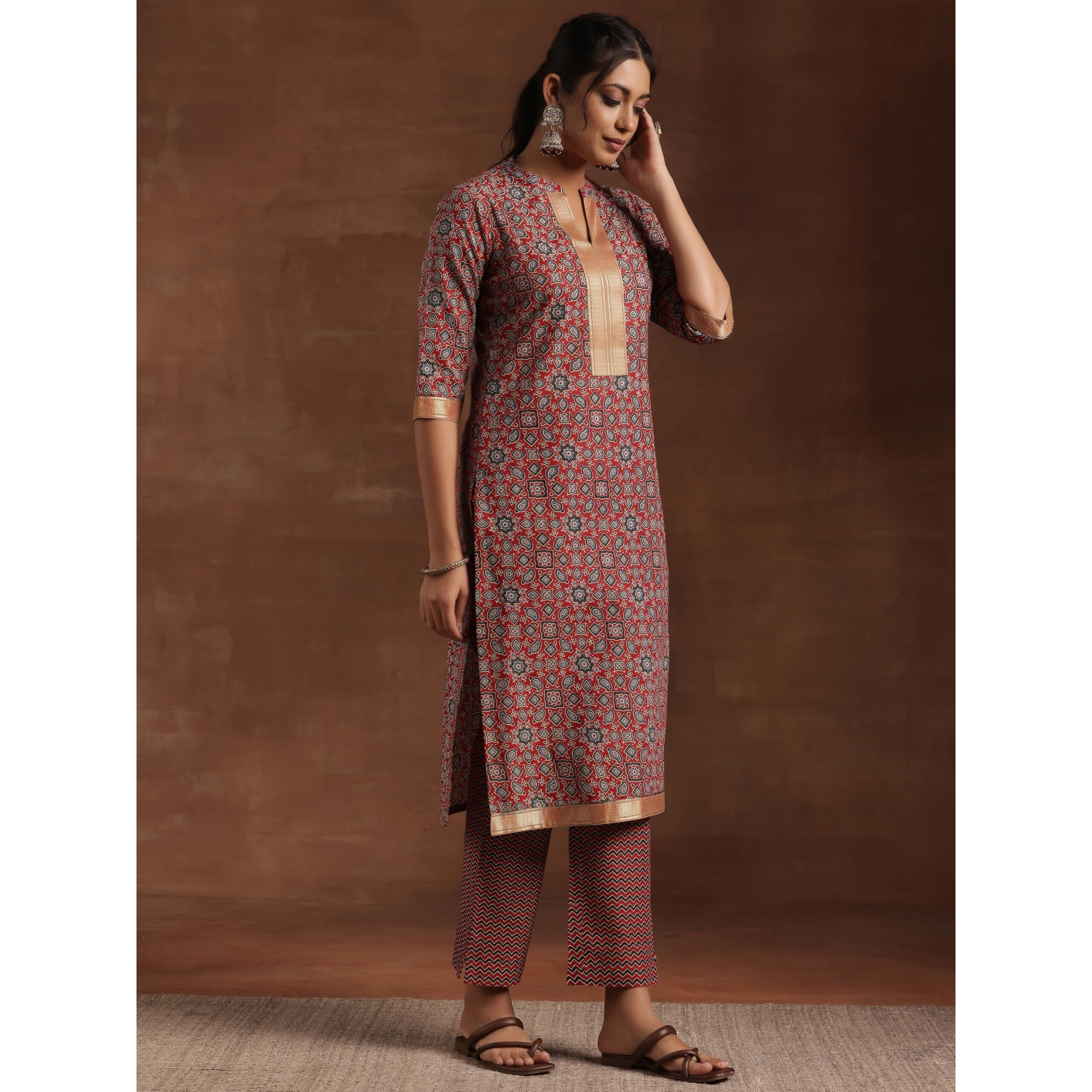Libas Women's Cotton Kurta Set (36642