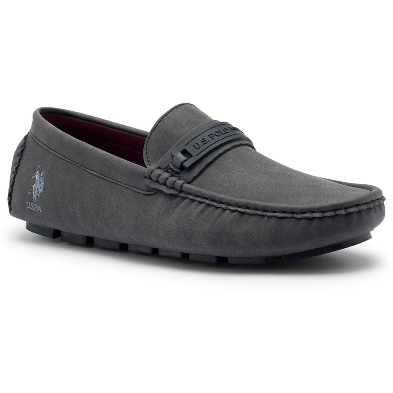 U.S. POLO ASSN. Mens Scott 3.0 Black Drivers - (UK9) (US10) (2FD24915Z01)