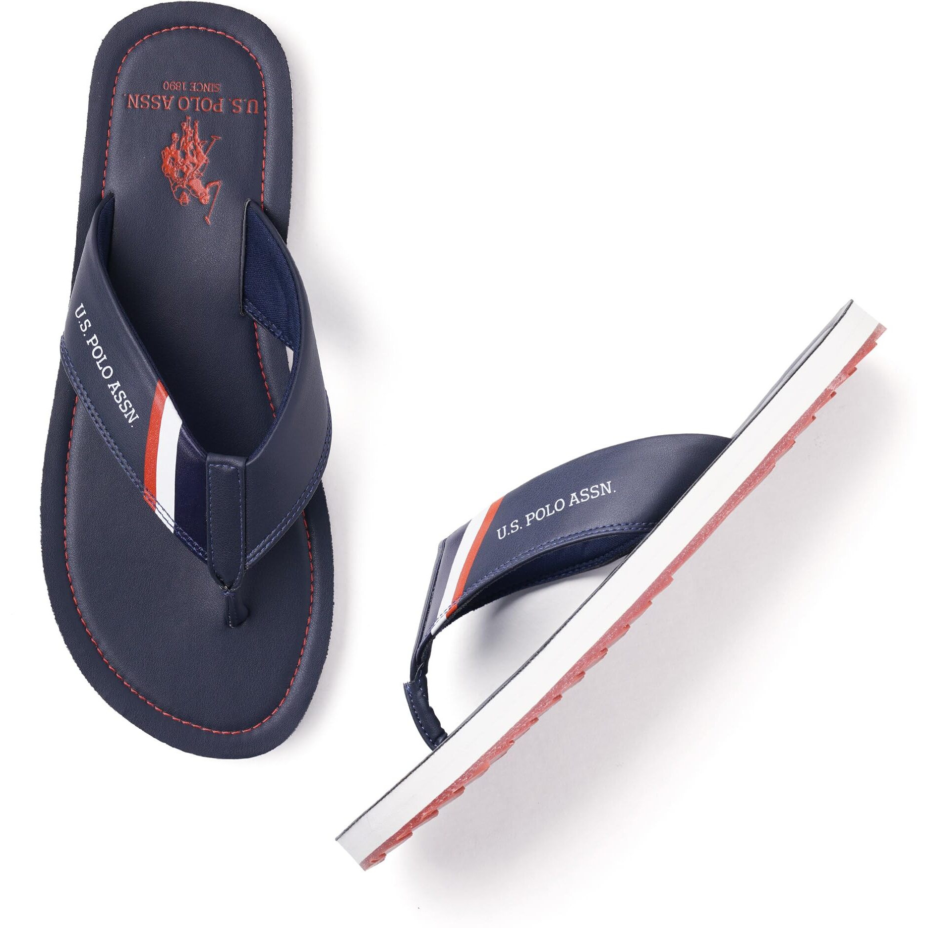 U.S. POLO ASSN. Mens PATT 3.0 Slipper - (UK6) (US7) (2FD24994N01)