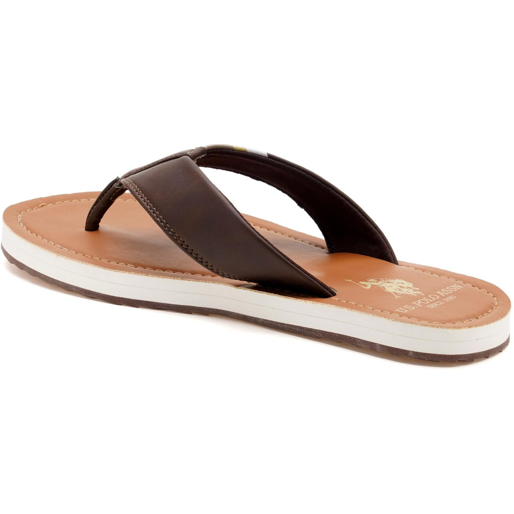 U.S. POLO ASSN. Mens PATT 3.0 Slipper - (UK6) (US7) (2FD24997K04)