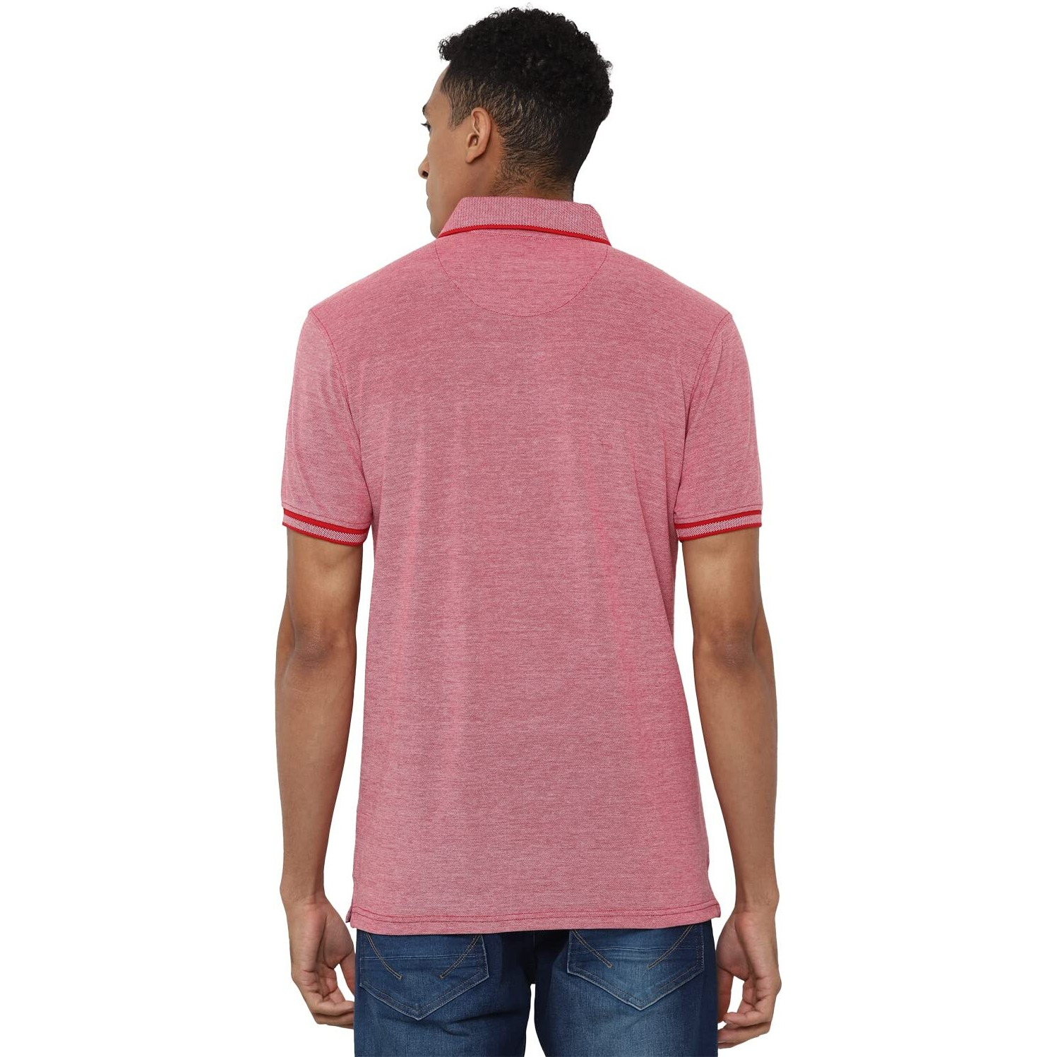Allen Solly Men Regular Fit Polo (Askpqrgfn94502-M_Red_M)
