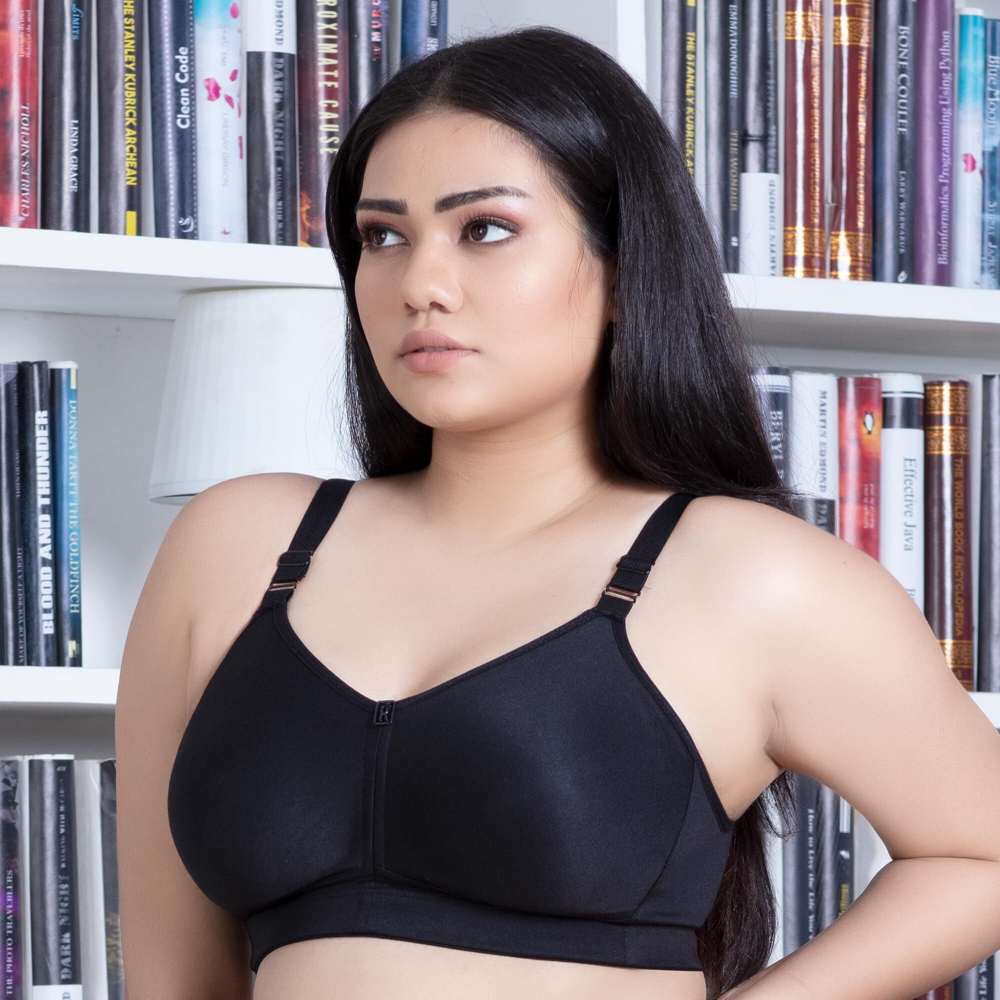 TRYLO Riza T-FIT-42-BLACK-F-CUP