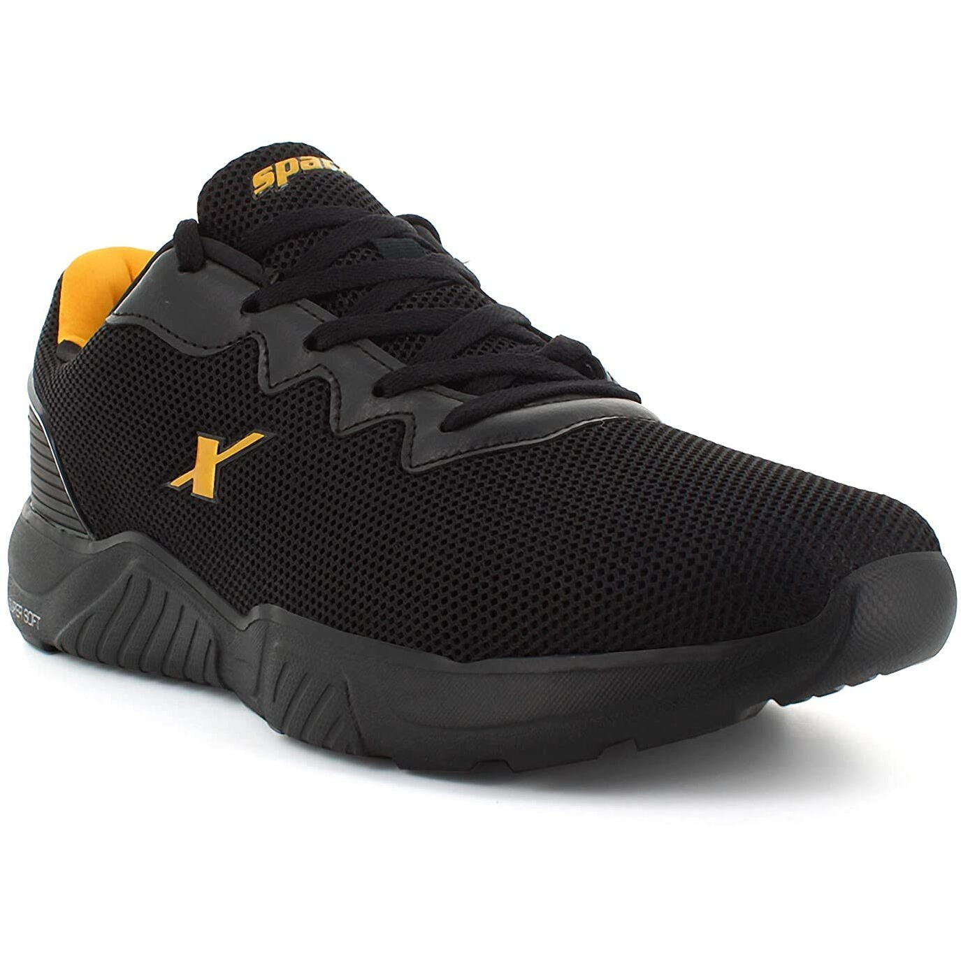 Sparx Mens SM 648 | Enhanced Durability & Soft Cushion | Black Running Shoe - 7 UK (SM 648)