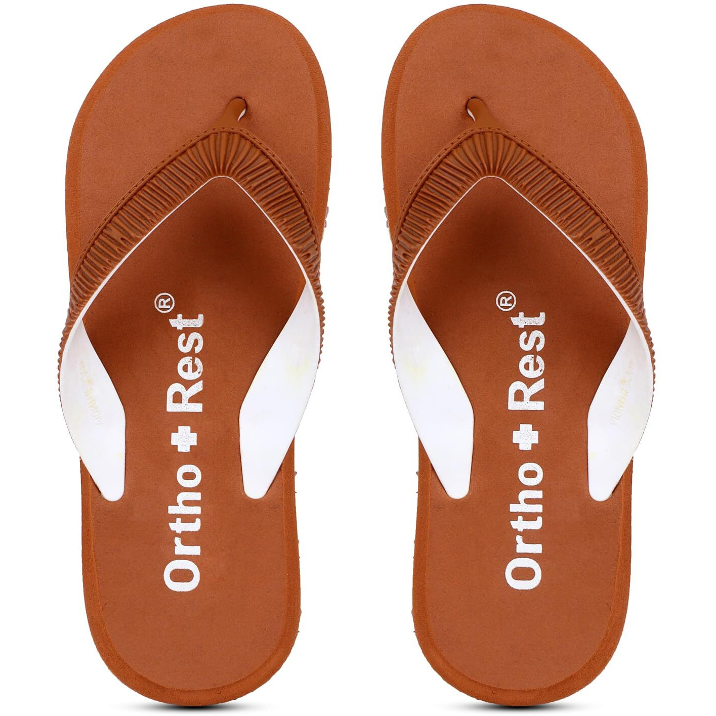 Ortho + Rest Doctor Slippers for Women Orthopedic Non Slip Lightweight Comfortable Flat Casual Stylish Dr Chappals and House Flip flops For Ladies and Girls