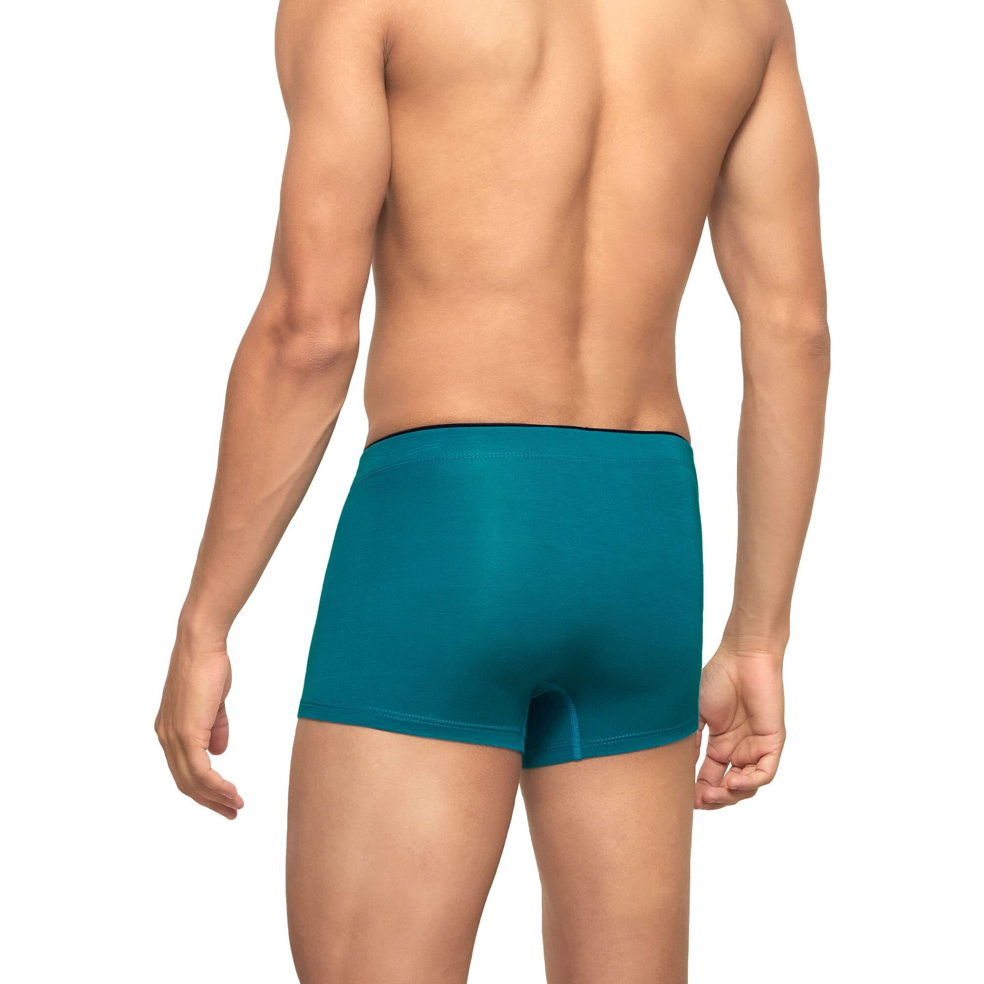 XYXX Men's Modal Classic Stretch Solid Trunks (Pack of 2) (XYTRNK_R1_2_Teal Blue+Coral Grey_XL)