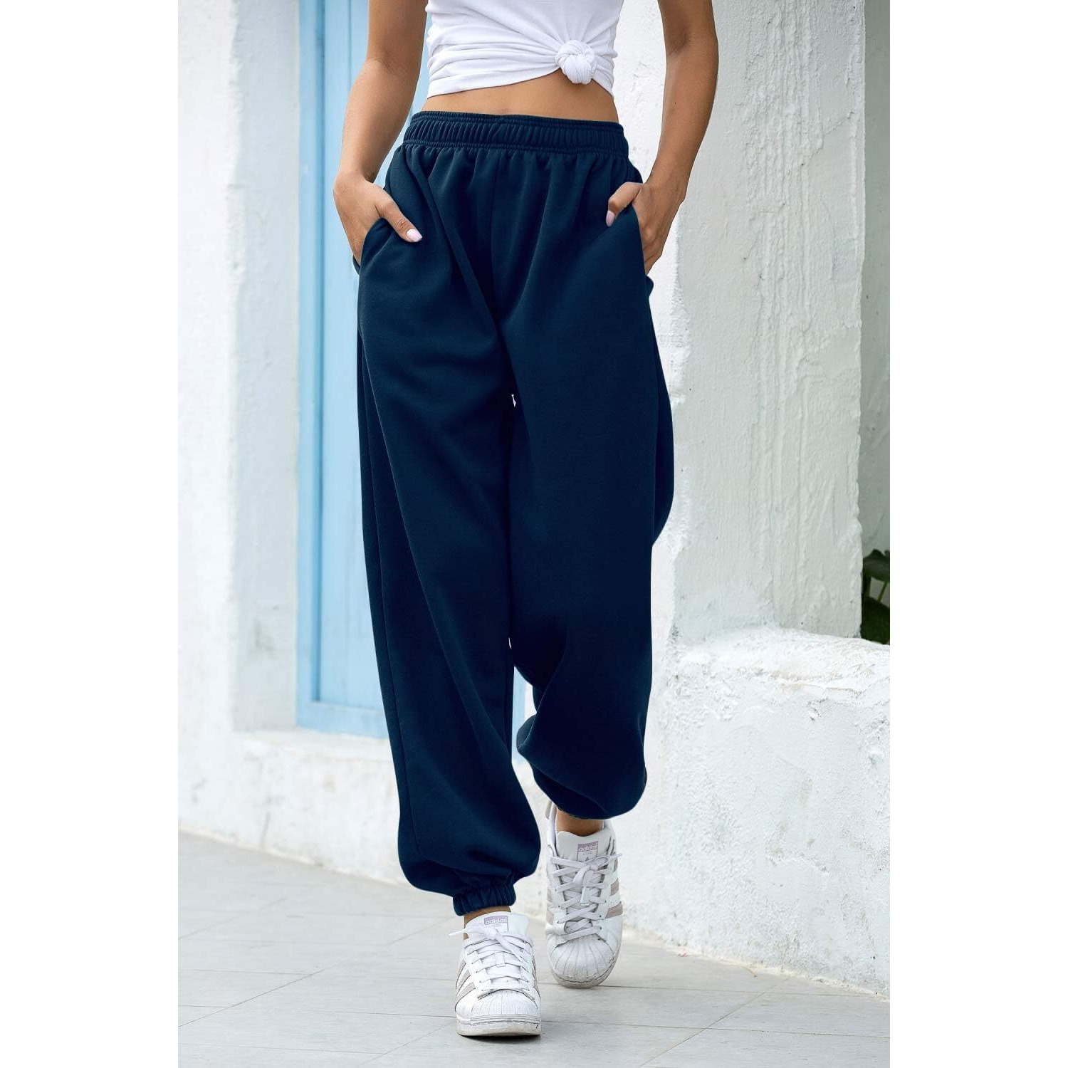 Q - RIOUS Women's Joggers (Grey_34)