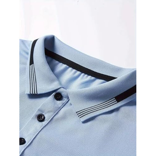 Lymio Men T-Shirt || T-Shirt for Men || Polo T Shirt || T-Shirt (Polo 40 to 43) (in, Alpha, XL, Regular, Blue)