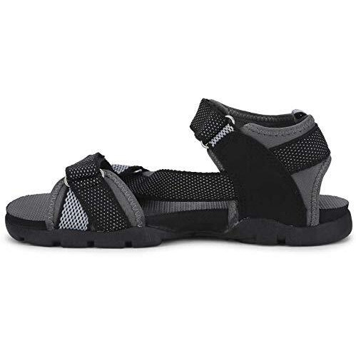 Sparx mens SS 105 | Latest, Daily Use, Stylish Floaters | Grey Sport Sandal - 10 UK (SS 105)