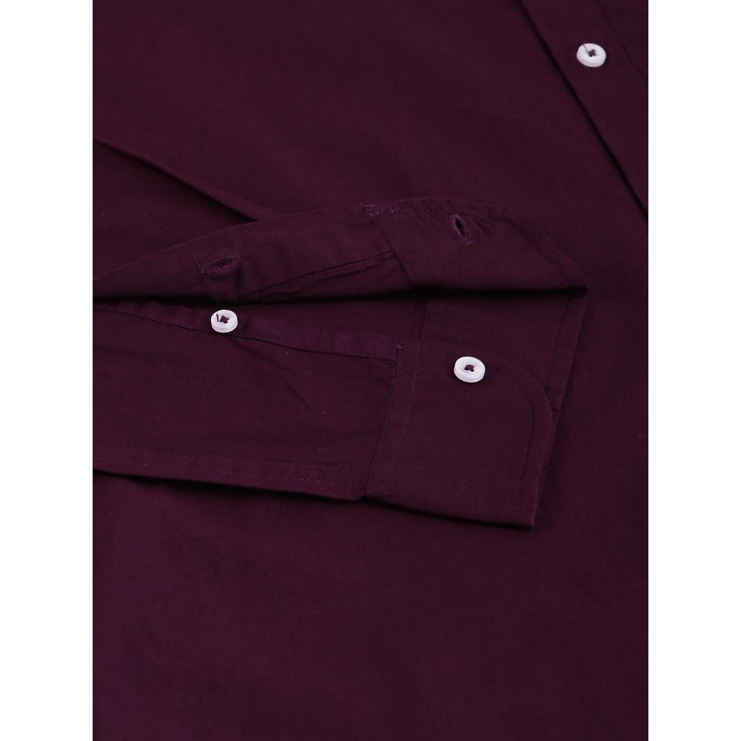 Dennis Lingo Men's Cotton Purple Solid Casual Shirt (C301_Purple_XXL)