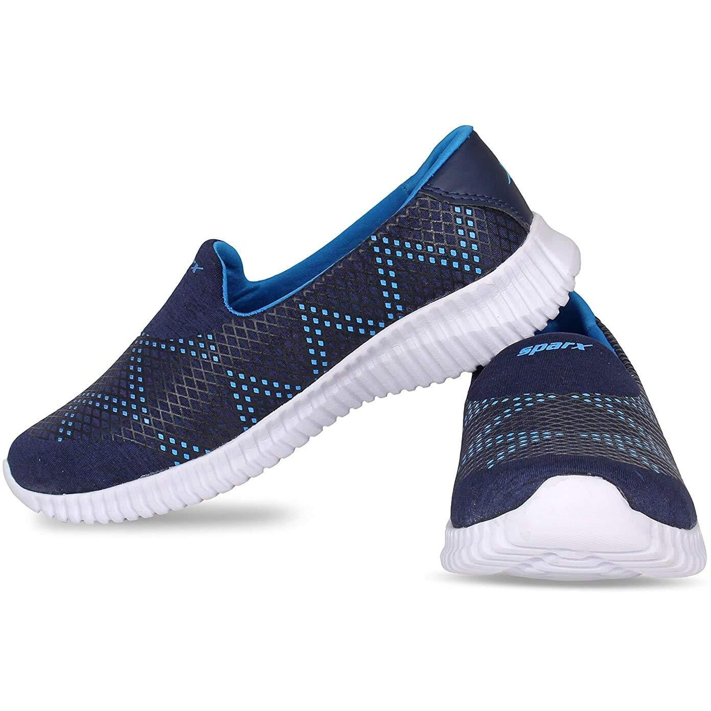 SPARX Womens SL 123 | Enhanced Durability & Soft Cushion | Blue Running Shoe - 6 UK (SL 123)